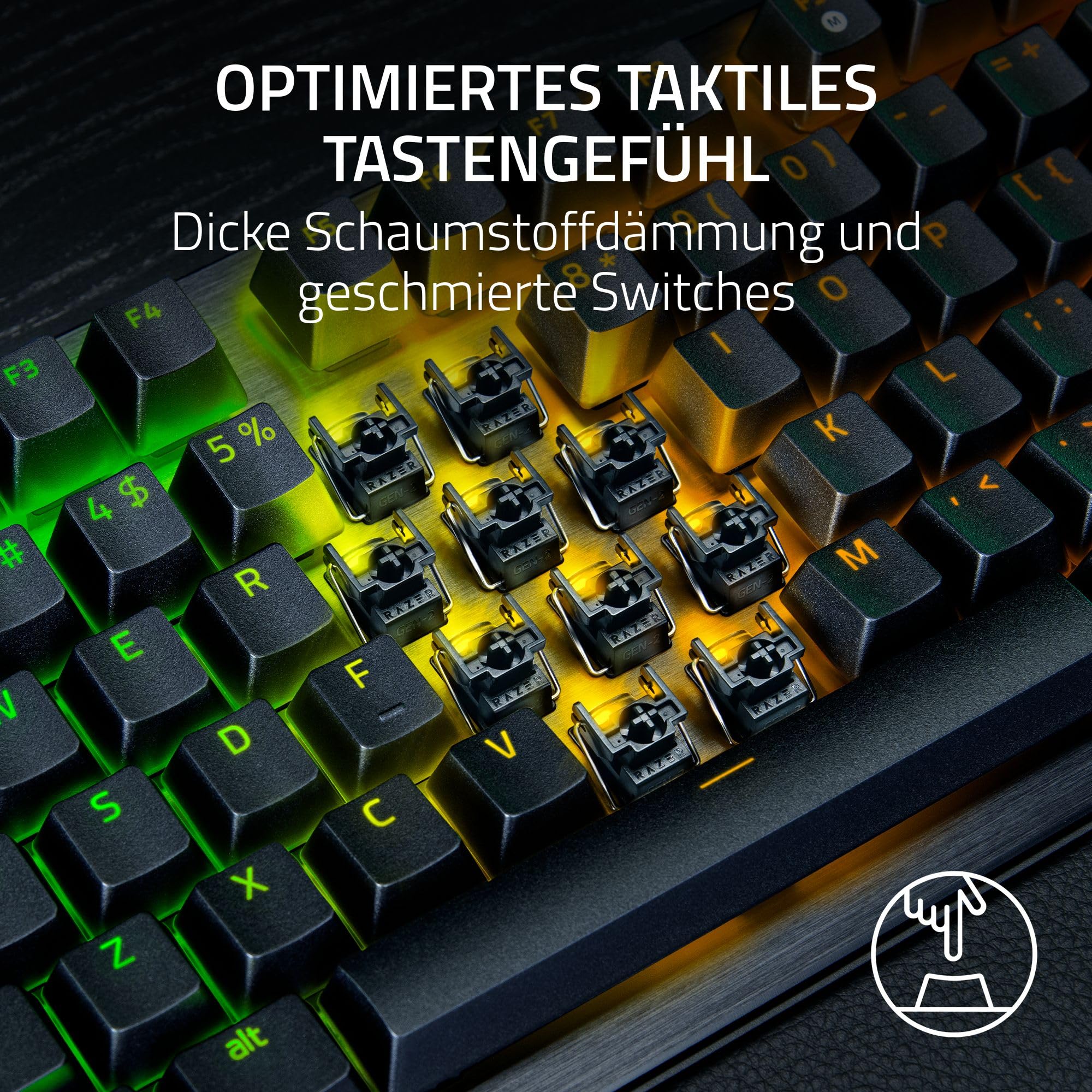 Razer Huntsman V3 Pro 8KHz - Full-Size PC-Gaming Tastatur