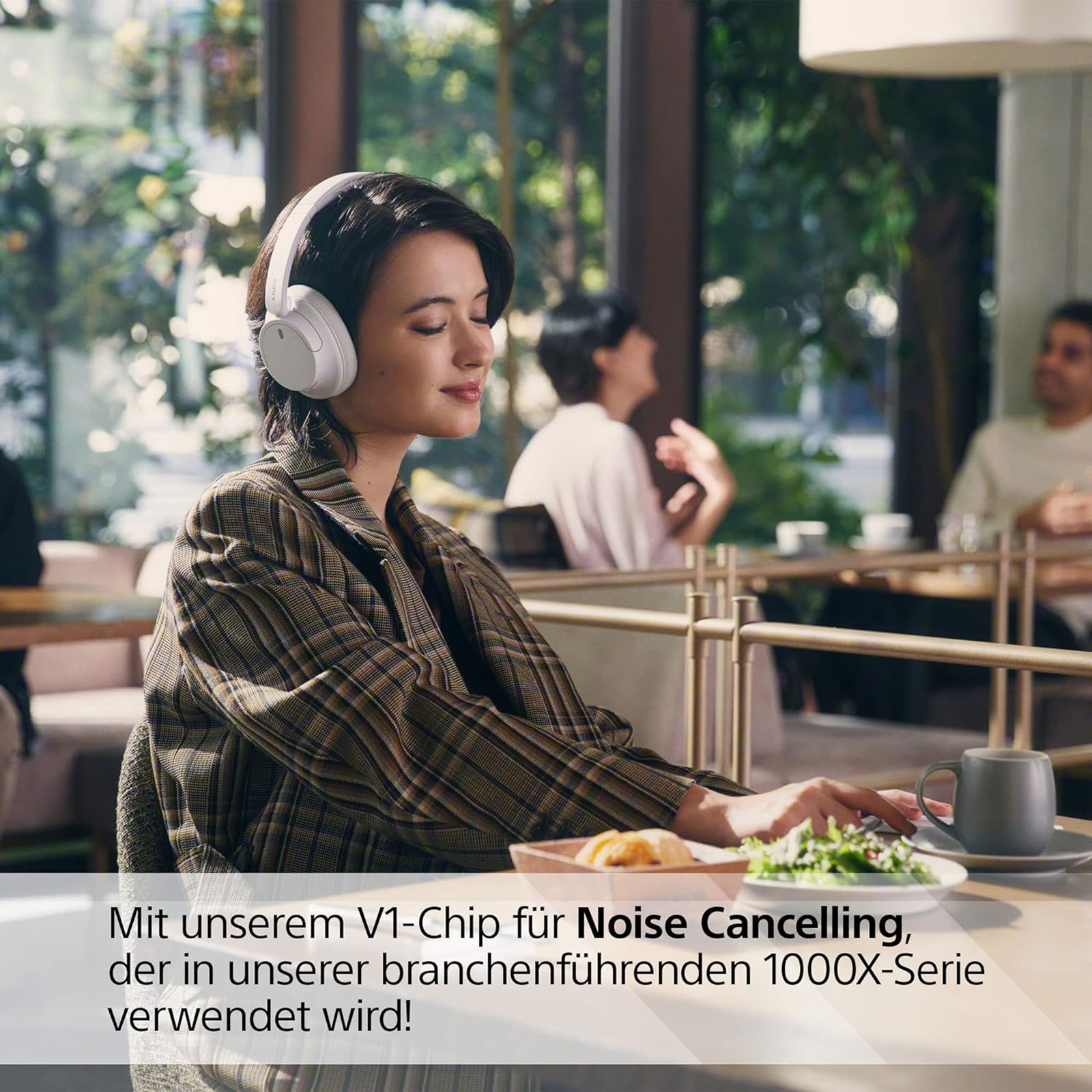 Sony WH-CH720N schwarz Bügelkopfhörer (Noise Cancelling, Bluetooth, 35h Akkulaufzeit, Freisprechfunktion, Mehrfachkopplung)