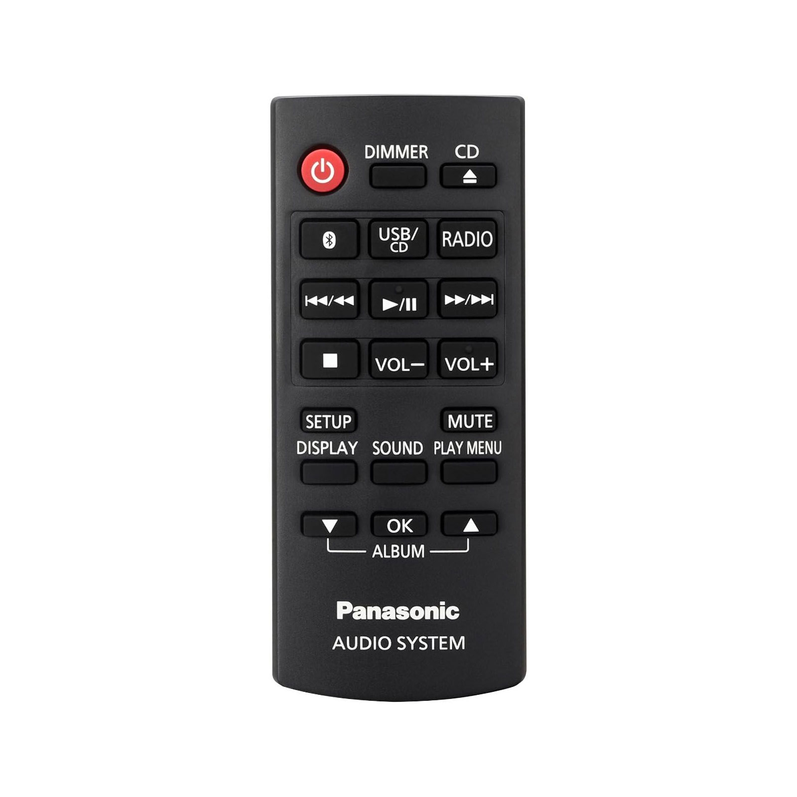 Panasonic Kompaktanlage SC-PM272EG-K schwarz (Bluetooth, USB, CD, DAB+,UKW-Radio, Timer, LCD-Display, Sender-Anzeige)