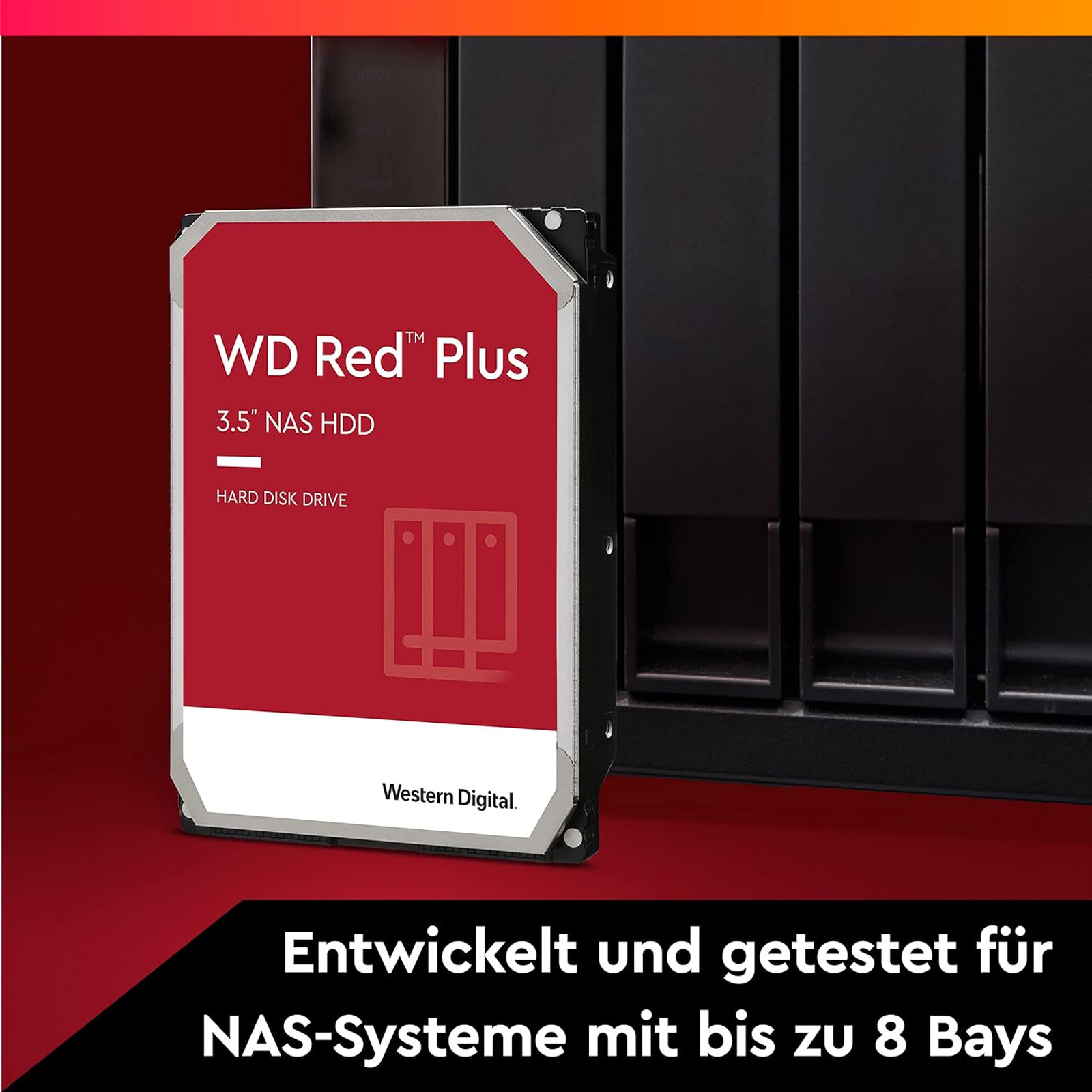 WD (Western Digital) NAS Server Red Plus 3.5? NAS 6TB