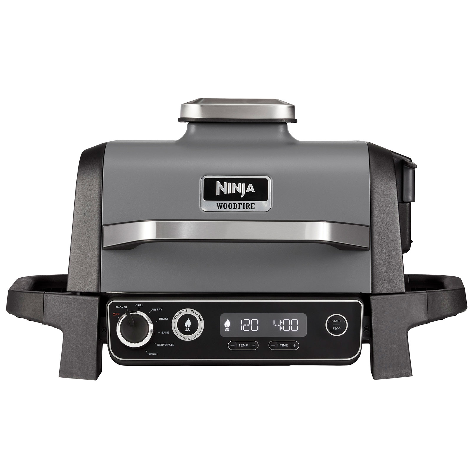 Ninja OG701EU Woodfire Elektrischer Outdoor Grill & Smoker