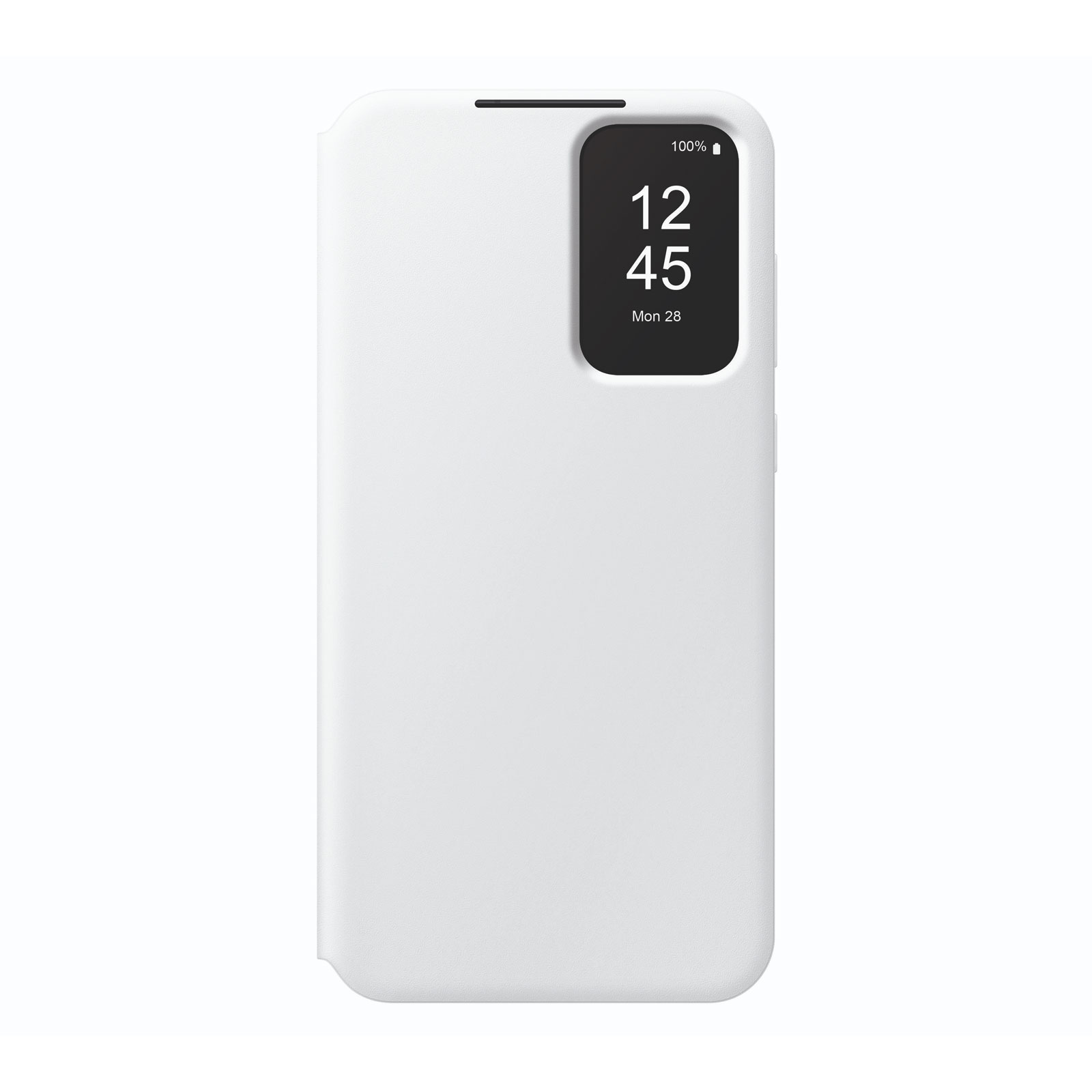 Samsung EF-ZA556 für Galaxy A55 Smart View Wallet Case White Handyhülle (EF-ZA556CWEGWW)