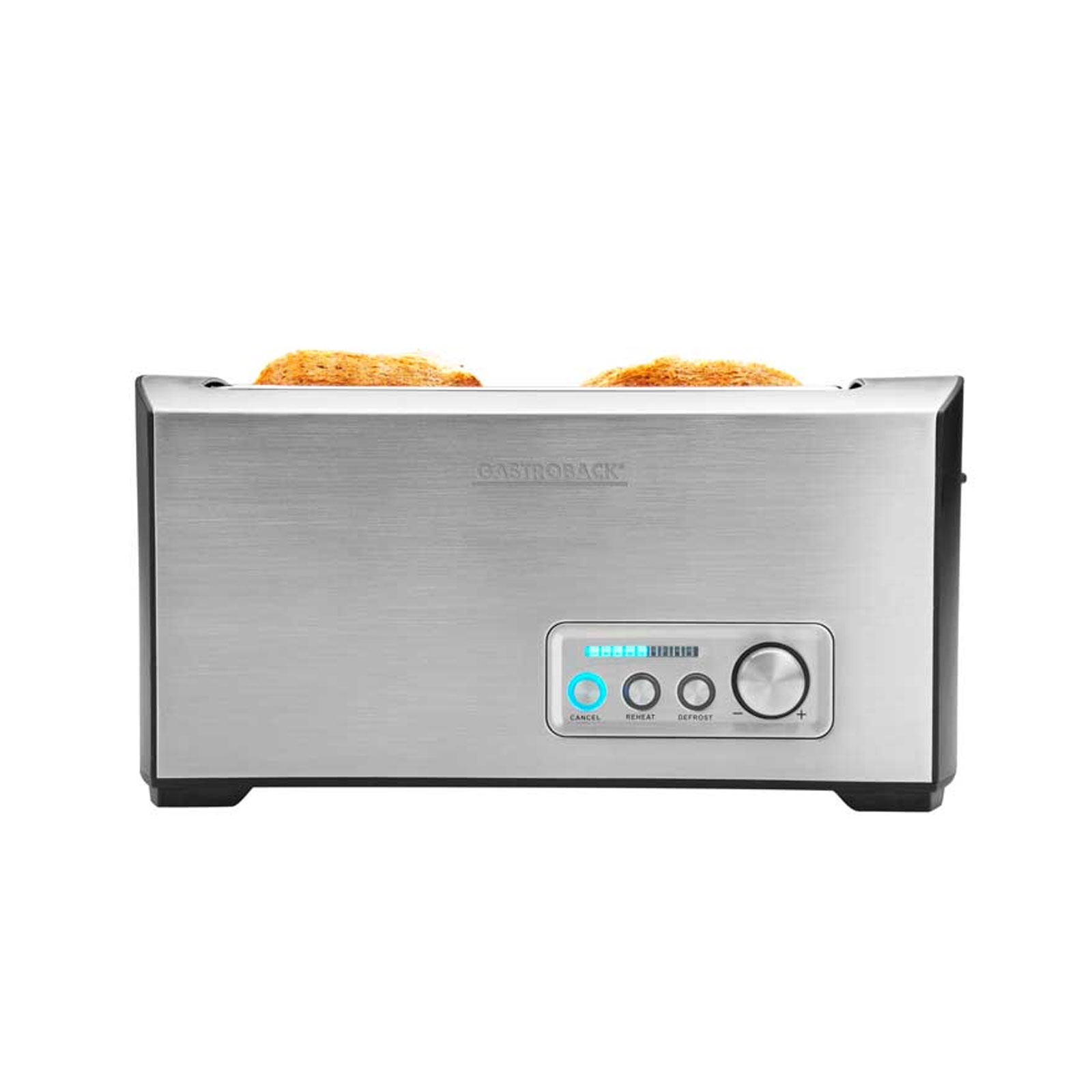 GASTROBACK 42398 Design Classic Toaster Pro 4S für 4 Scheiben Edelstahl