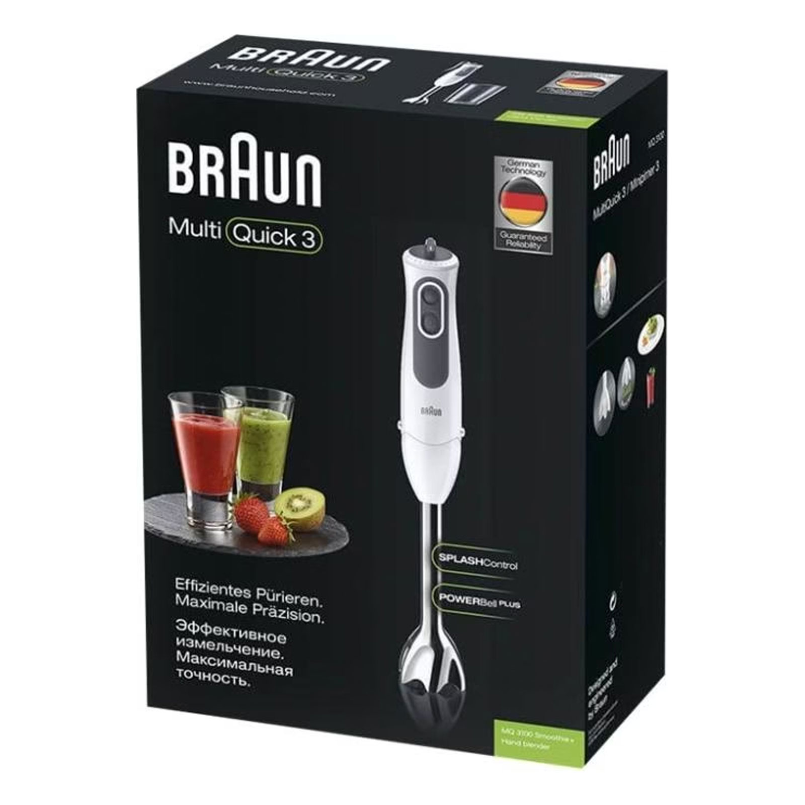 BRAUN MultiQuick 3 MQ 3100 WH Stabmixer-Set 