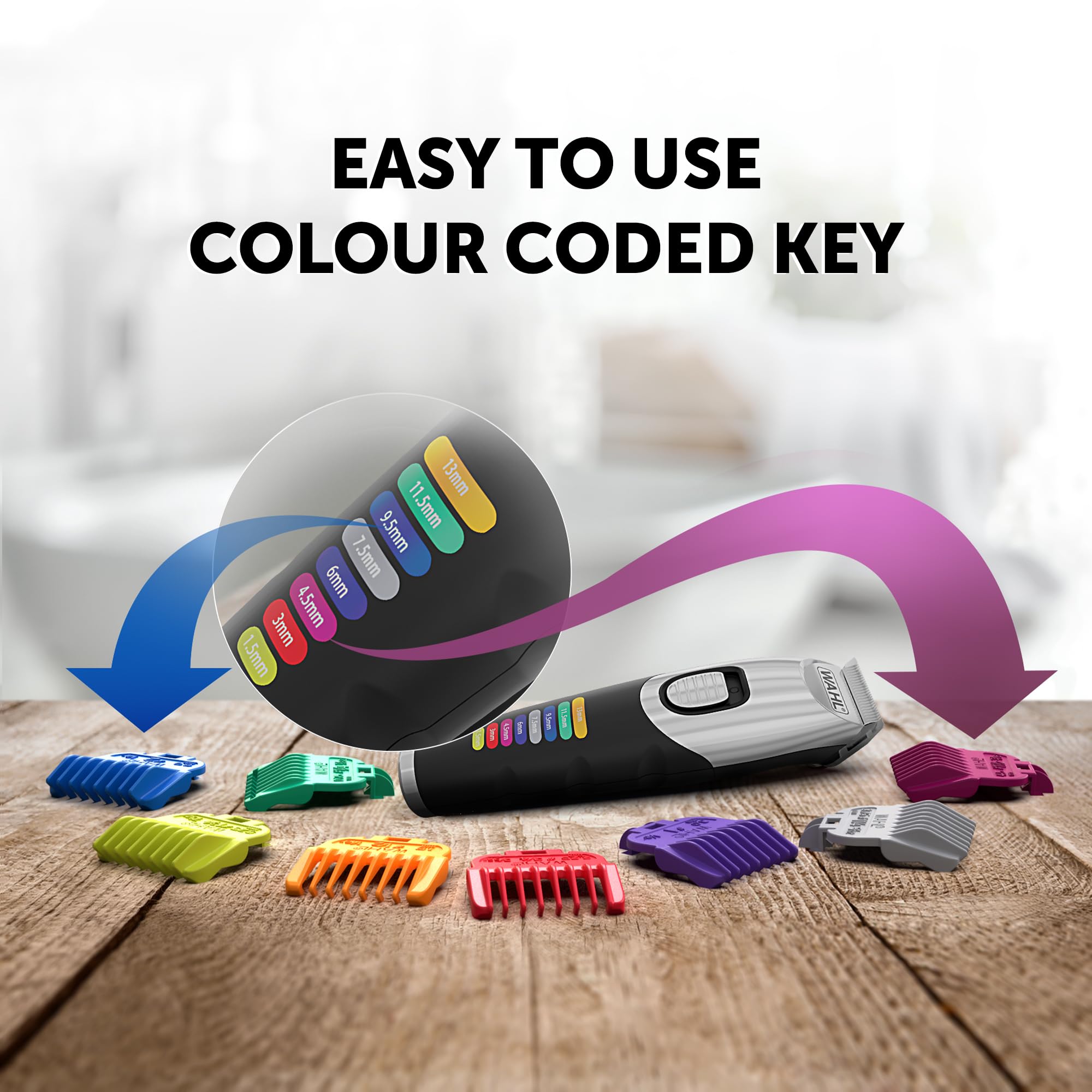 WAHL 09893.0443 Color Trim Barttrimmer