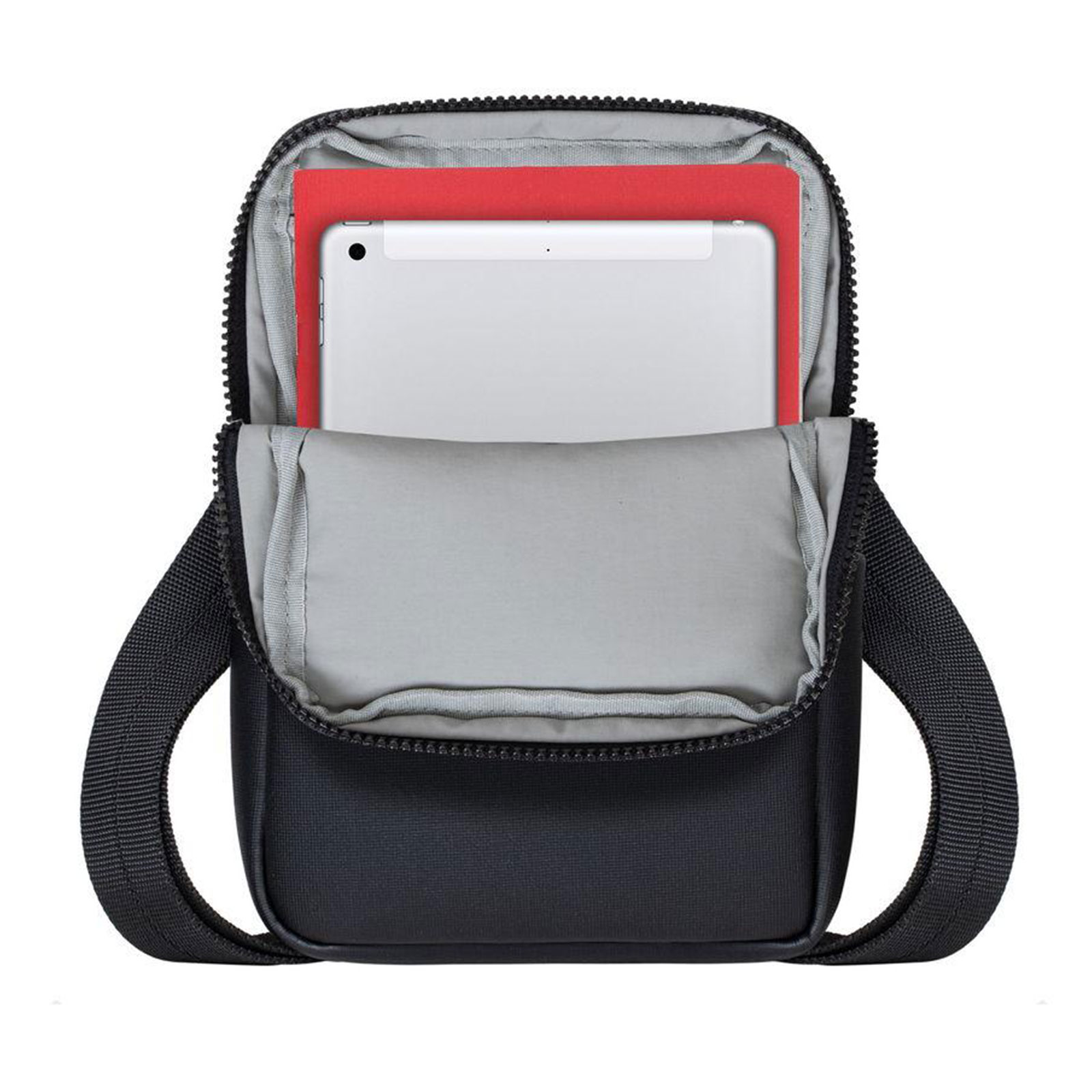 Rivacase 8810 Tablet-Umhängetasche Lantau 8", schwarz melange