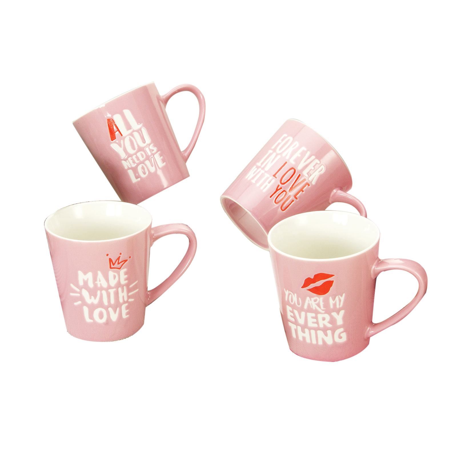Creatable Kaffeebecher Set 4tlg