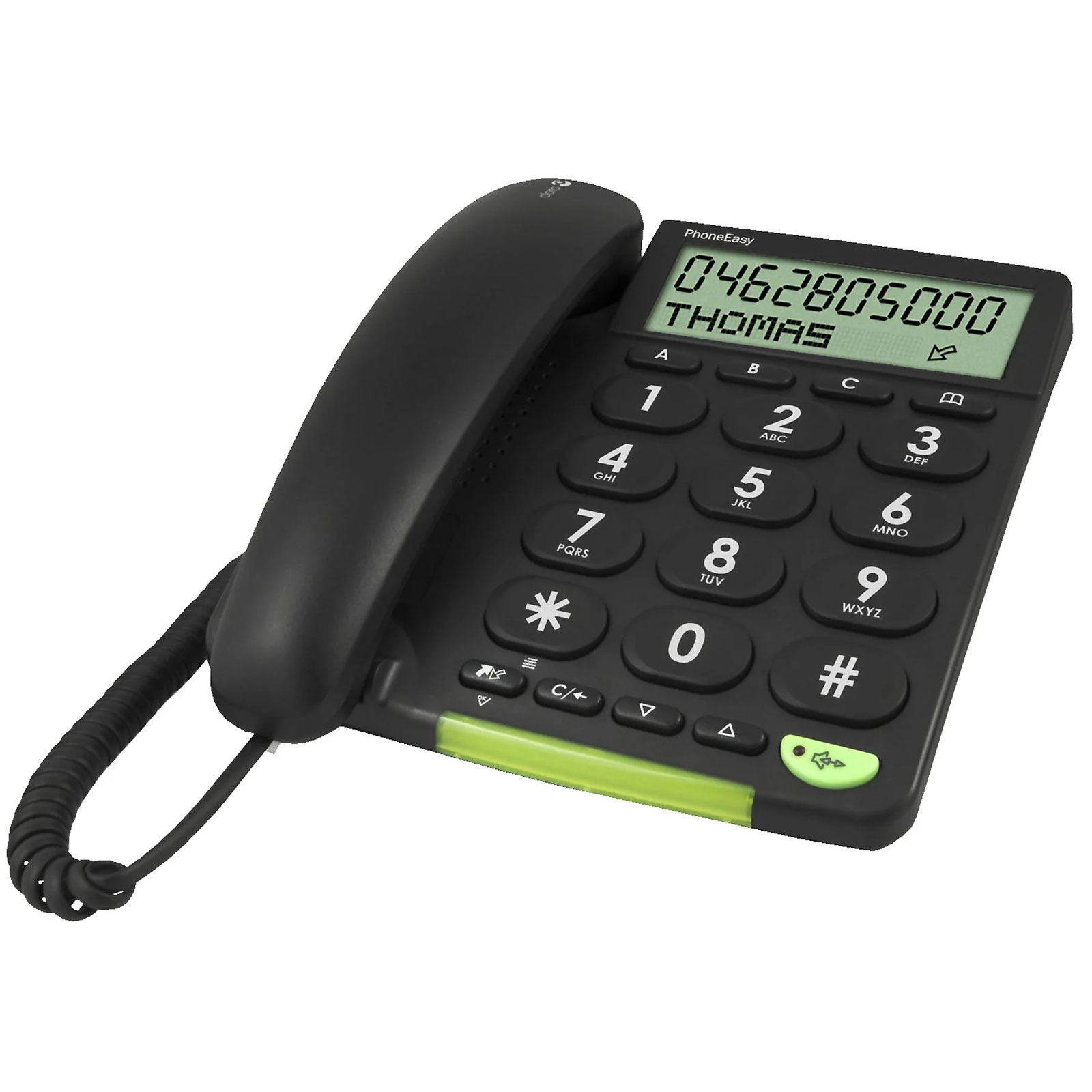 Doro Phone Easy 312 cs Drahtgebundenes Telefon schwarz Doro Phone Easy 312 cs Drahtgebundenes Telefon schwarz