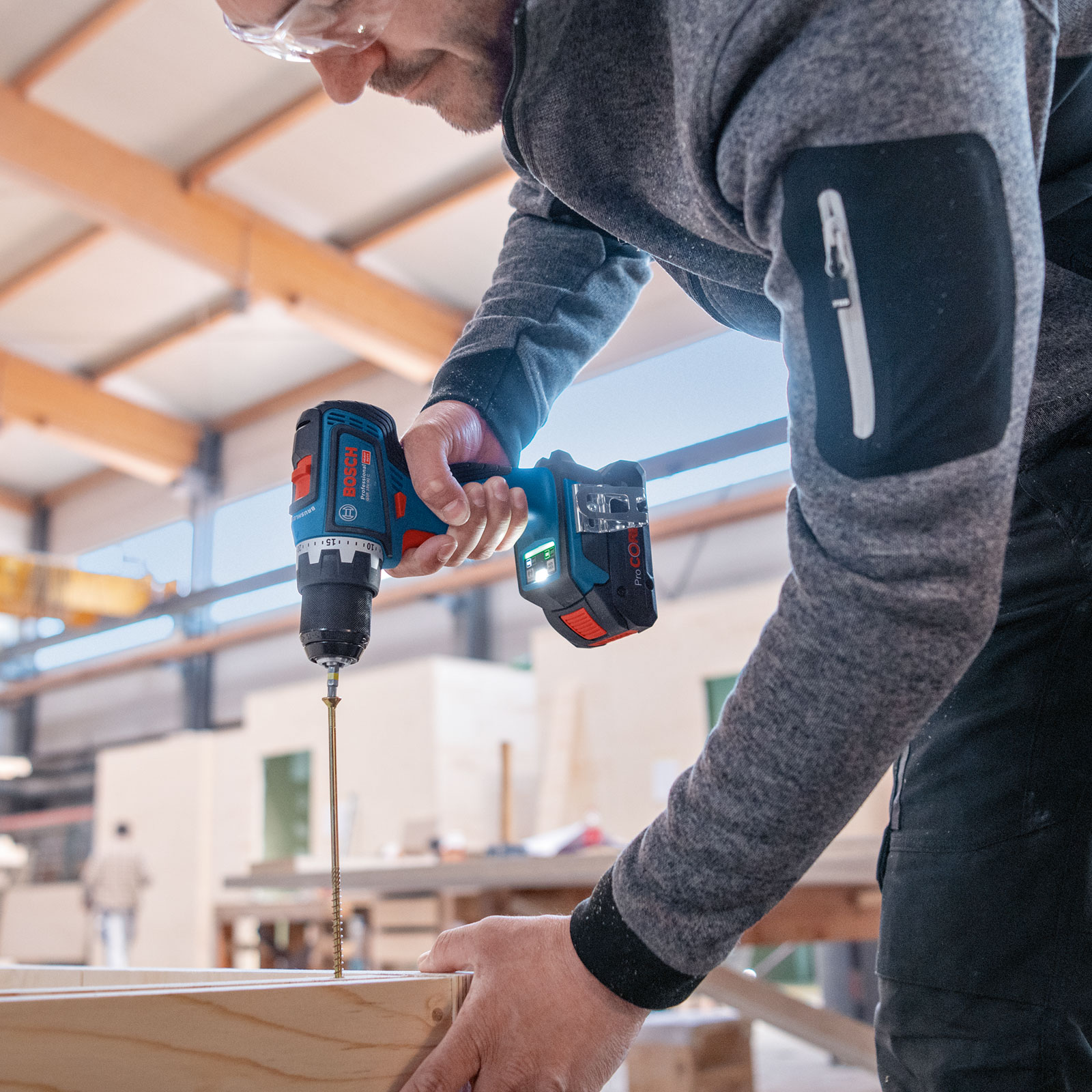 Bosch Professional PB_ON GSR 18V-90 C 2xPC4,0Ah, L-BOXX