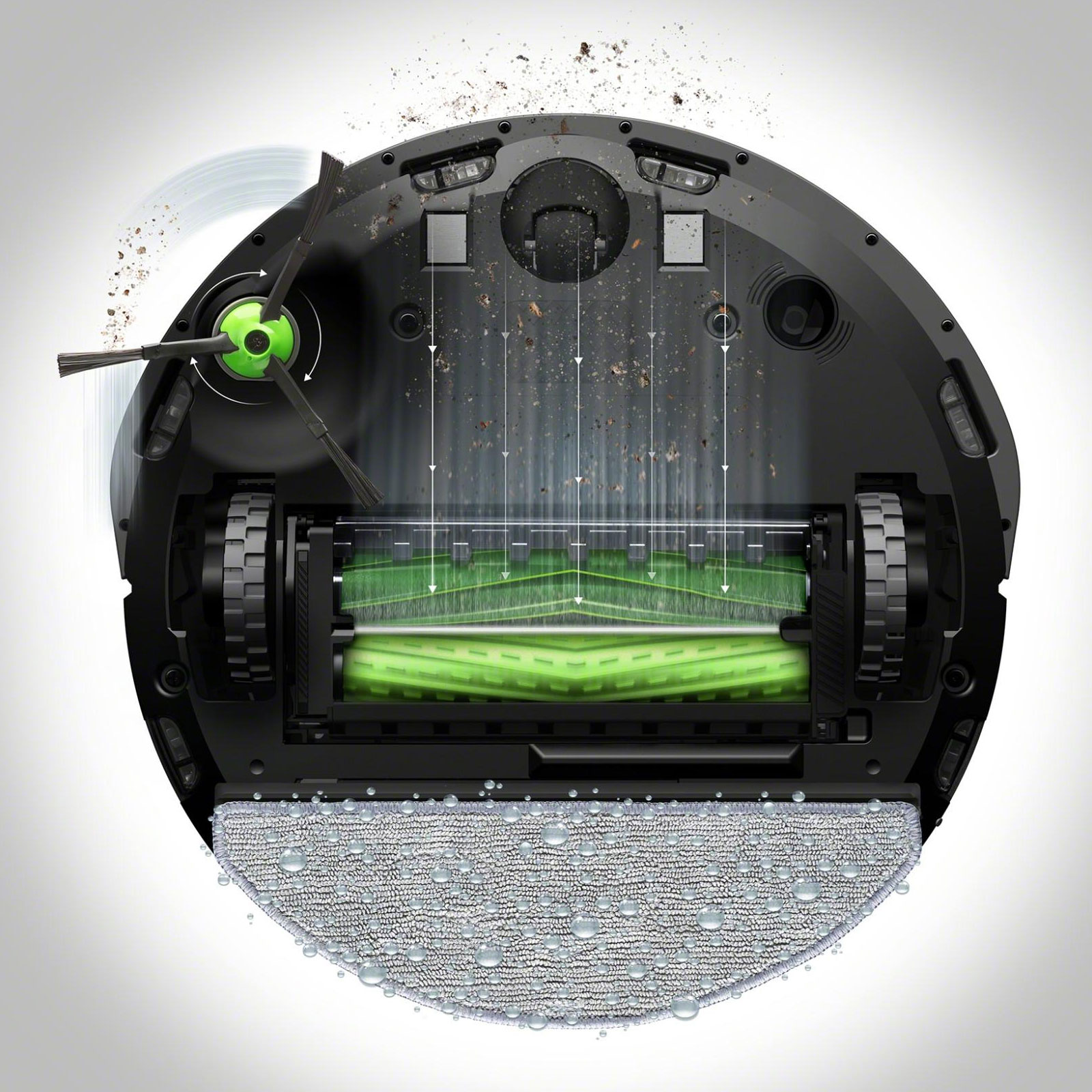 iRobot Roomba Combo i8 Saugroboter und Mop