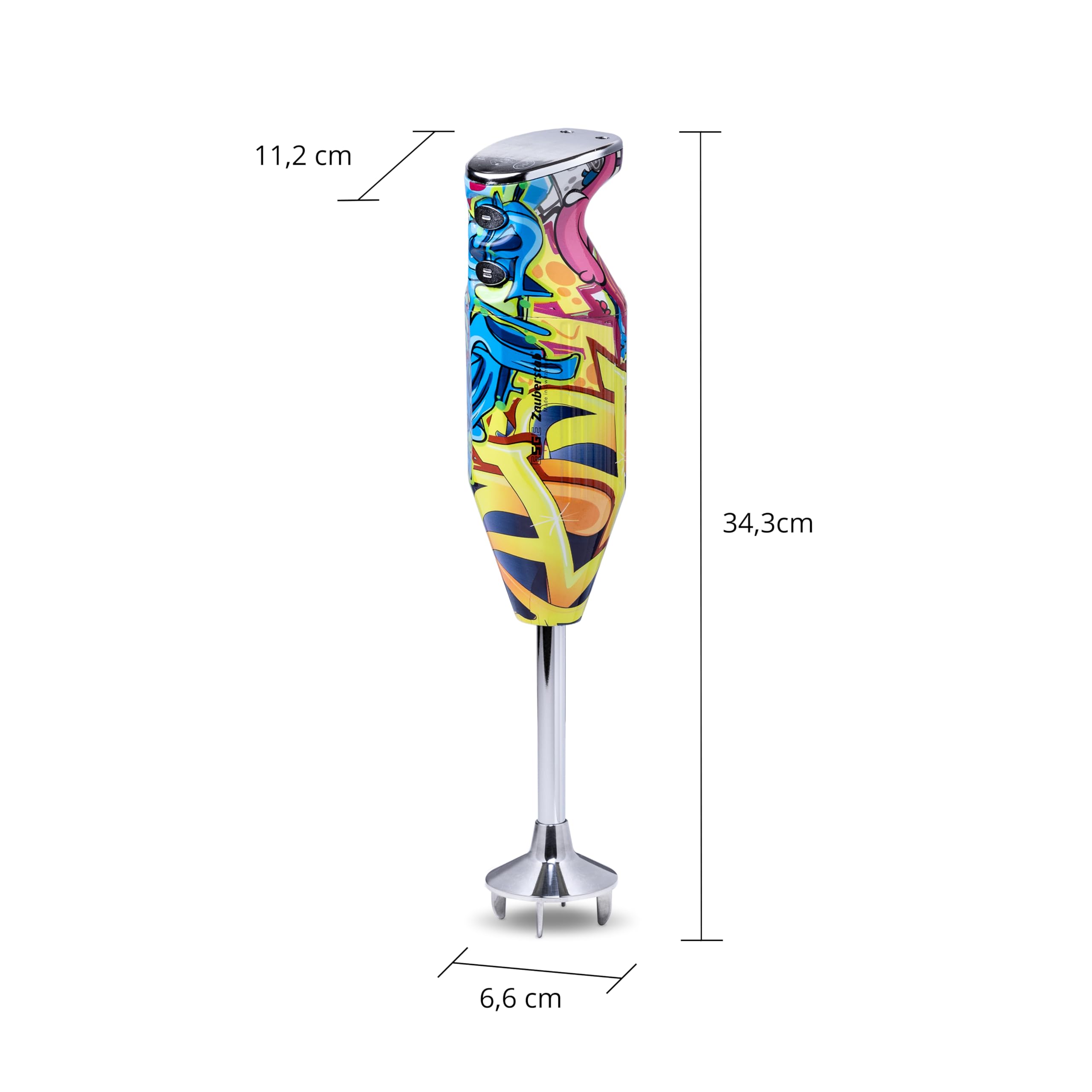 ESGE-Zauberstab 91001 Design Edition Color-Art – Stabmixer, Pürierstab