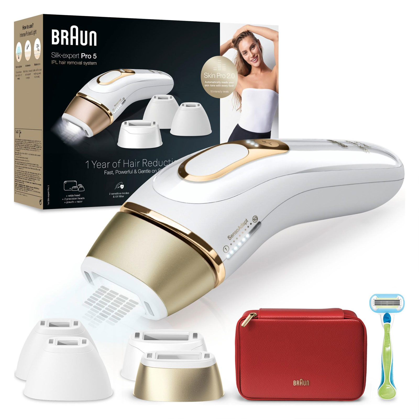 Braun IPL Haarentferner IPL Silk·expert Pro 5 PL5382