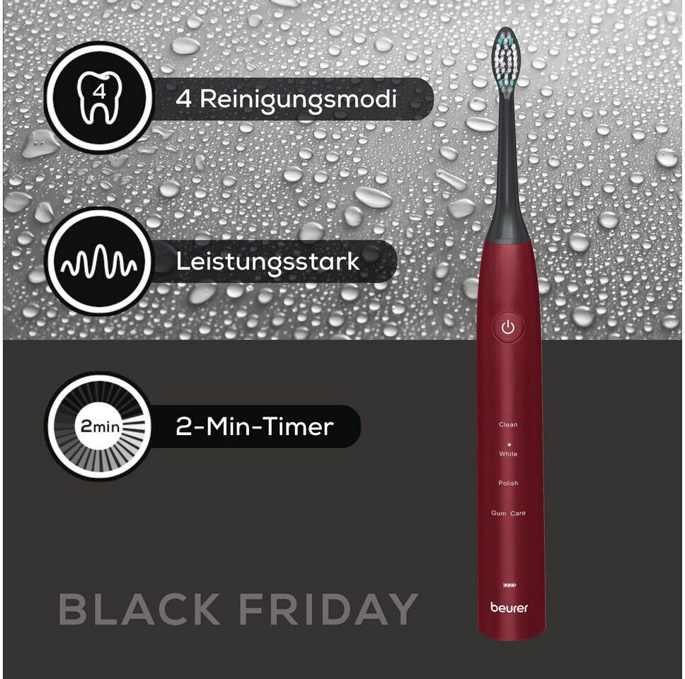 BEURER SC 30 Limited Edition Schallzahnbürste Cherry Red