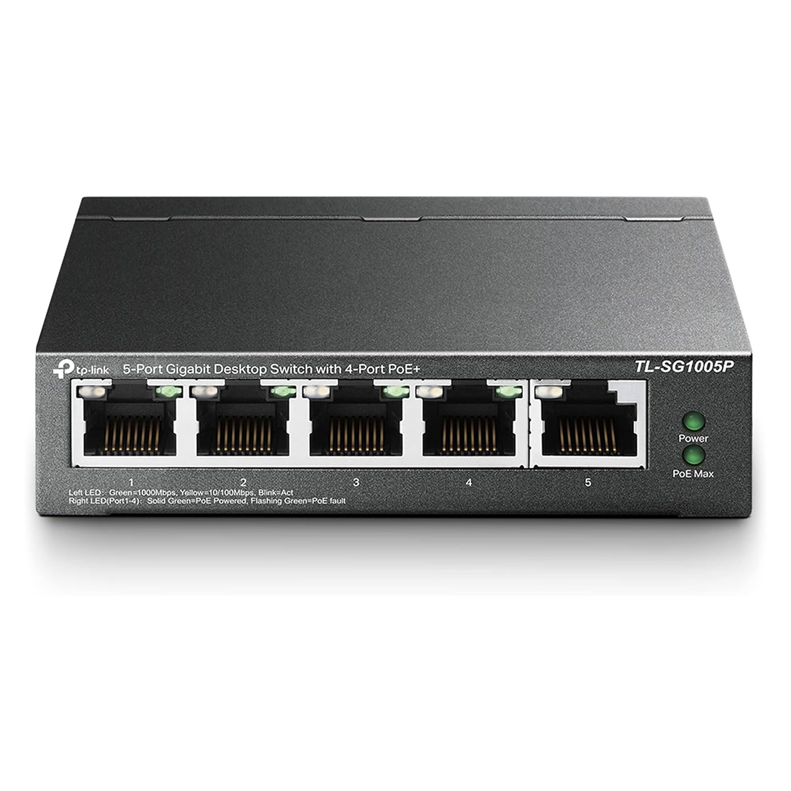 TP-Link Netzwerk-Switch TL-SG1005P Unmanaged Gigabit Ethernet (10/100/1000) TP-Link Netzwerk-Switch TL-SG1005P Unmanaged Gigabit Ethernet (10/100/1000)