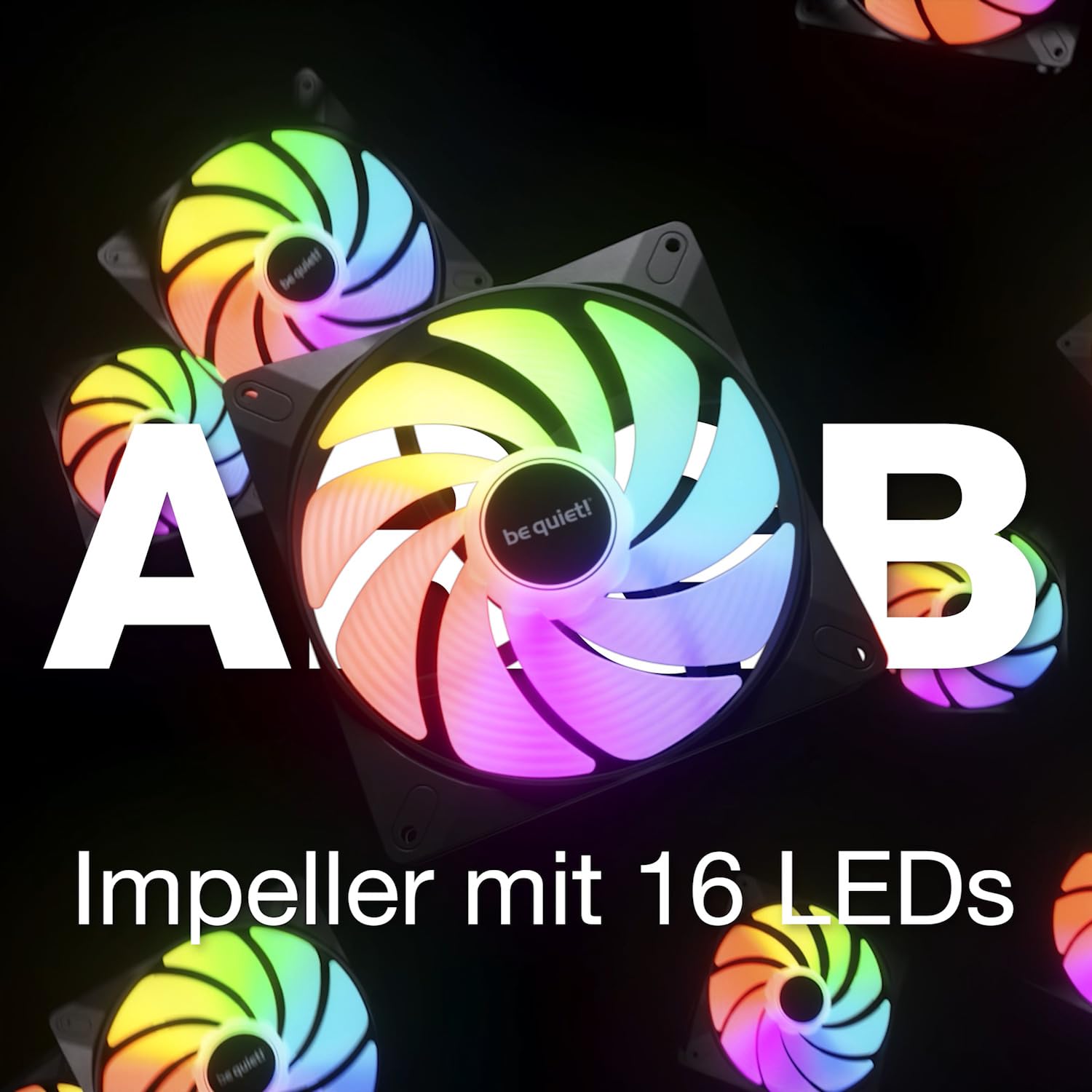 be quiet! Light Wings LX 120mm PWM White Lüfter, Enthält 3 Lüfter