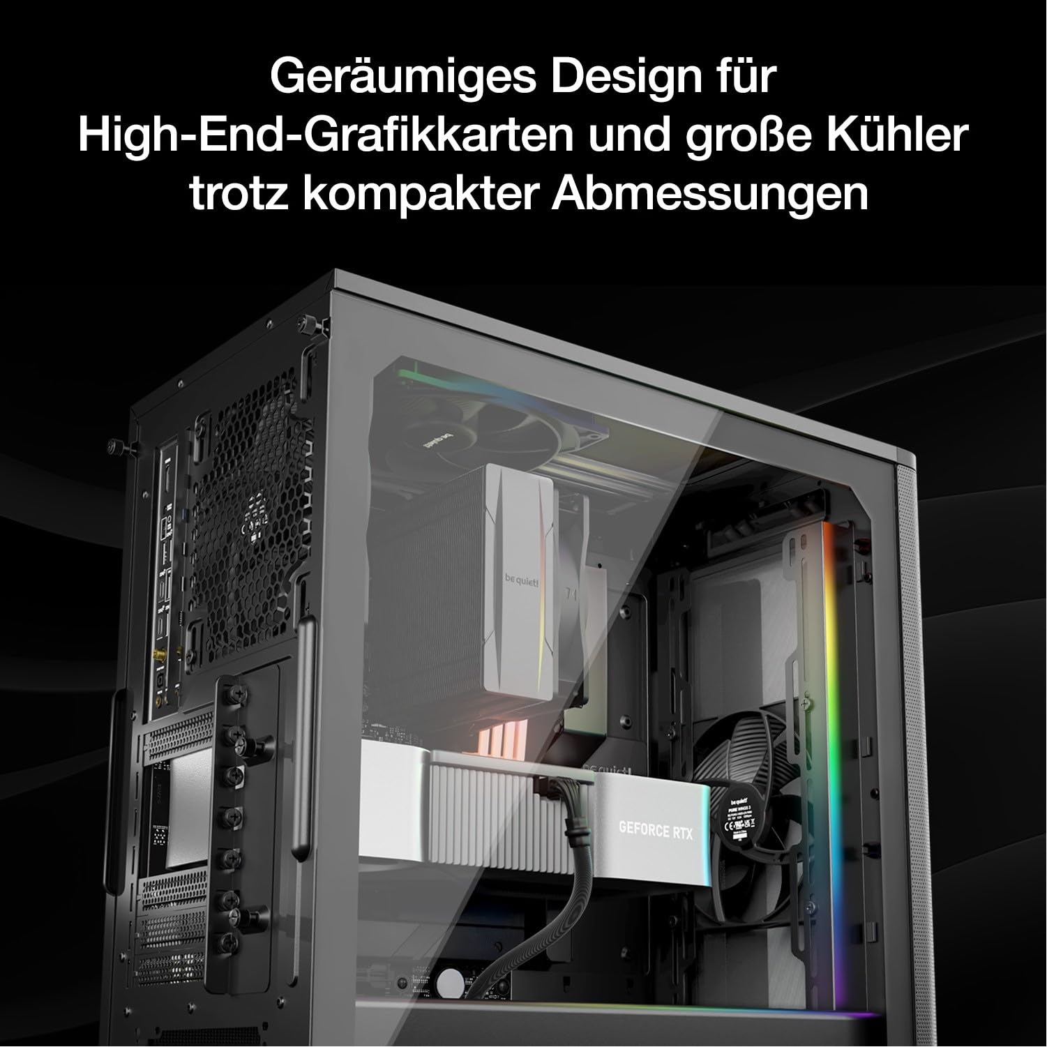 be quiet! Pure Base 501 DX Black PC-Gehäuse