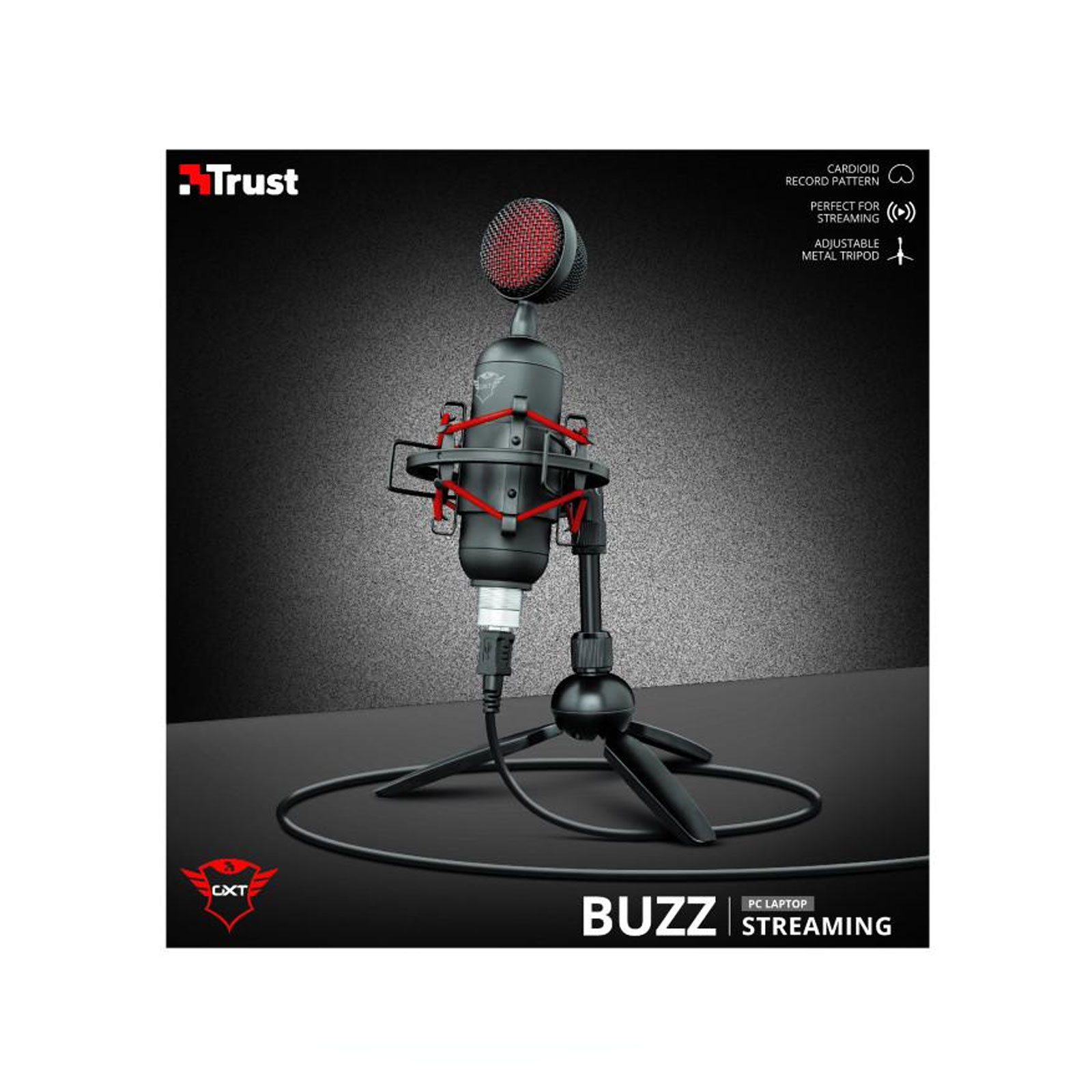 Trust GXT244 BUZZ Streaming Microphone