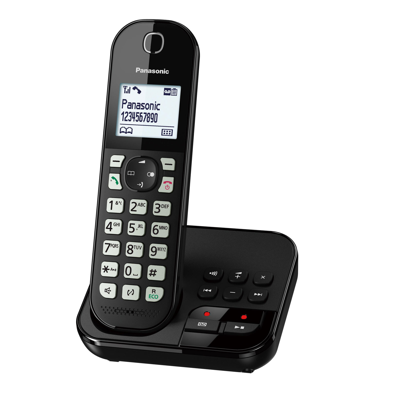 Panasonic KX-TGC 460GB Schnurloses-Telefon schwarz