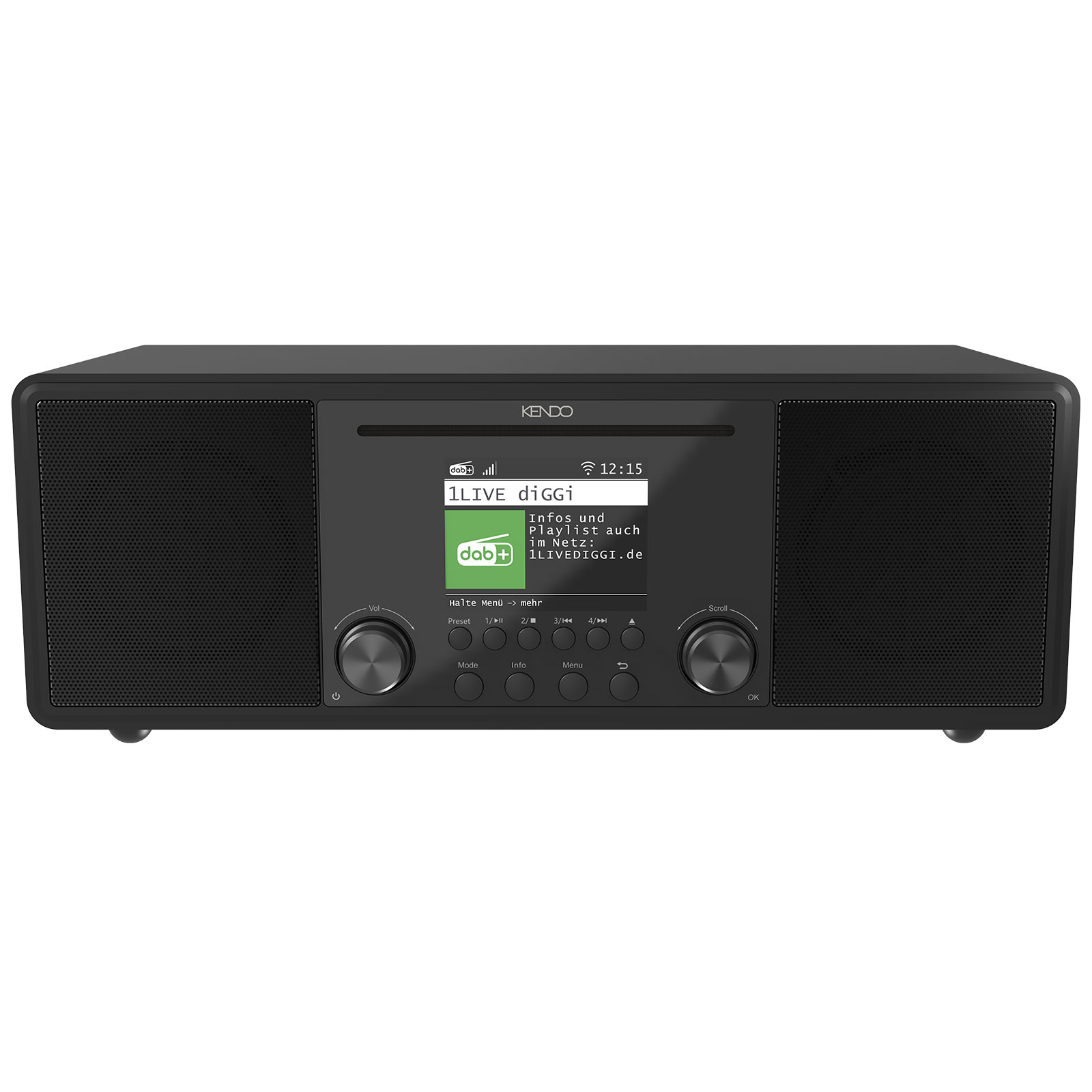 KENDO DAB Radios IR DAB Radio+ XL 25EX