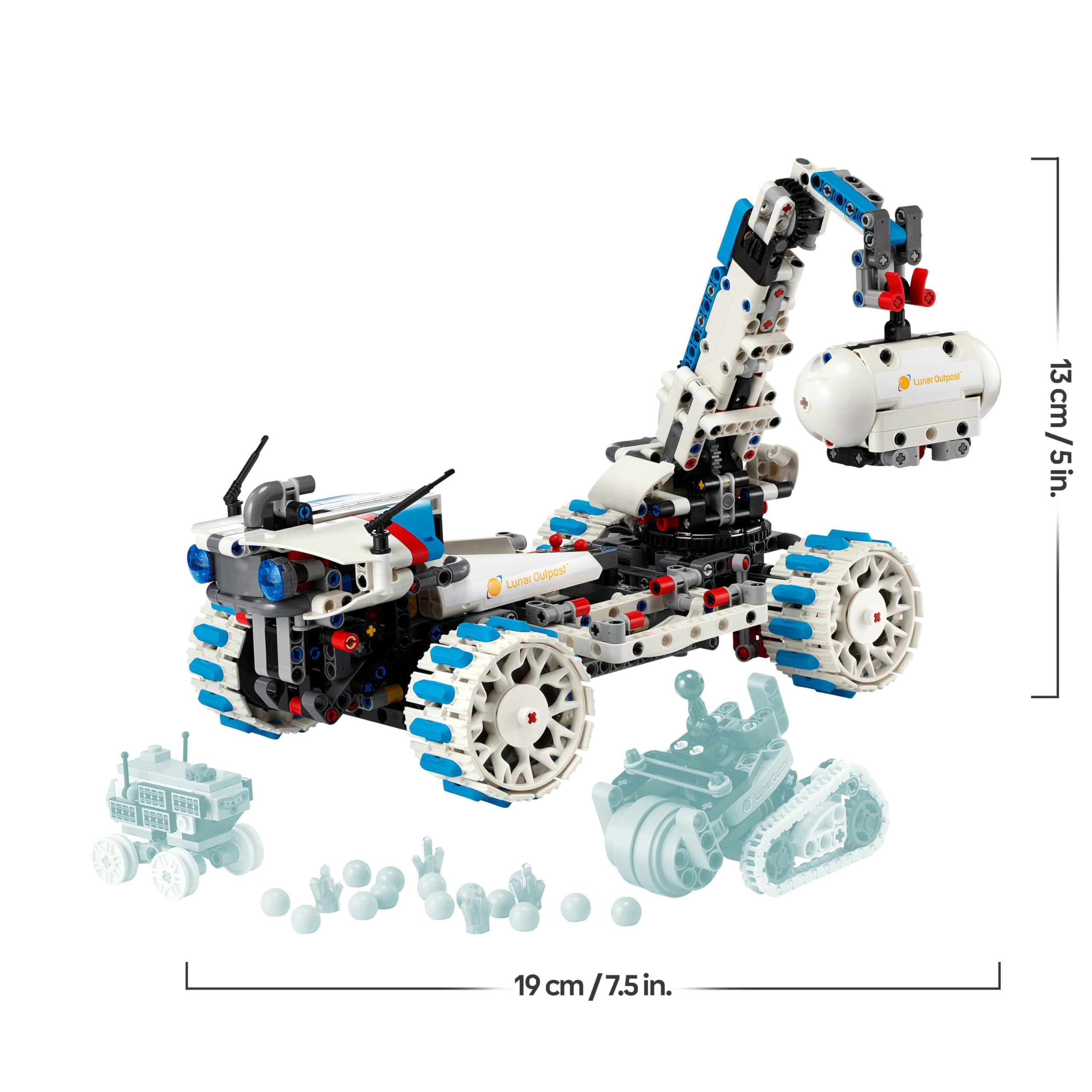 LEGO Technic Lunar Outpost Mondrover-Raumfahrzeug 42211