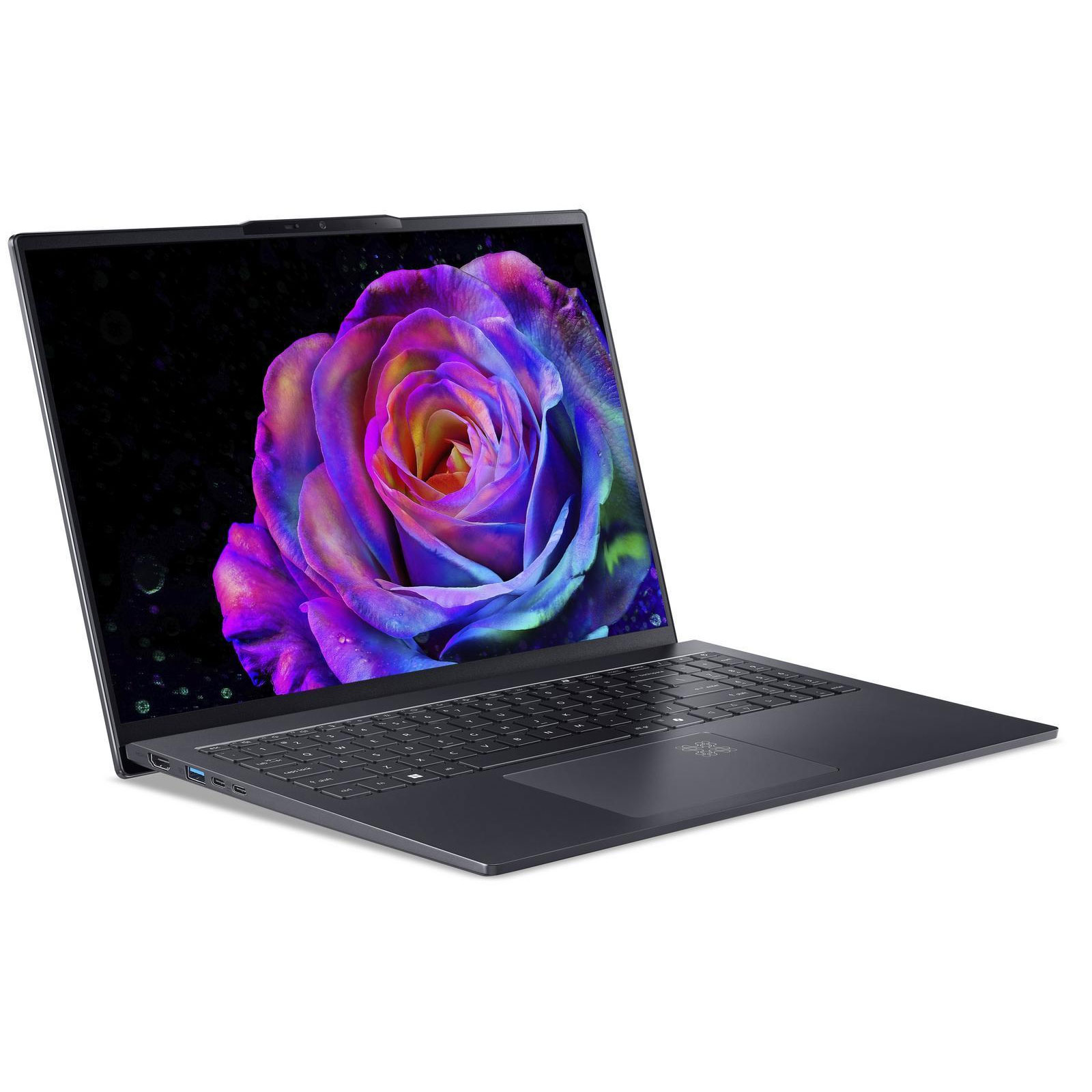 ACER Swift Go 16 AI OLED (SFG16-61-R5Y5), 16 Zoll, WUXGA+, AMD Ryzen AI 7 350, 16 GB, 1 TB M.2 SSD (Titanium Gray, 120 Hz, Copilot+PC, AMD Radeon 860M)