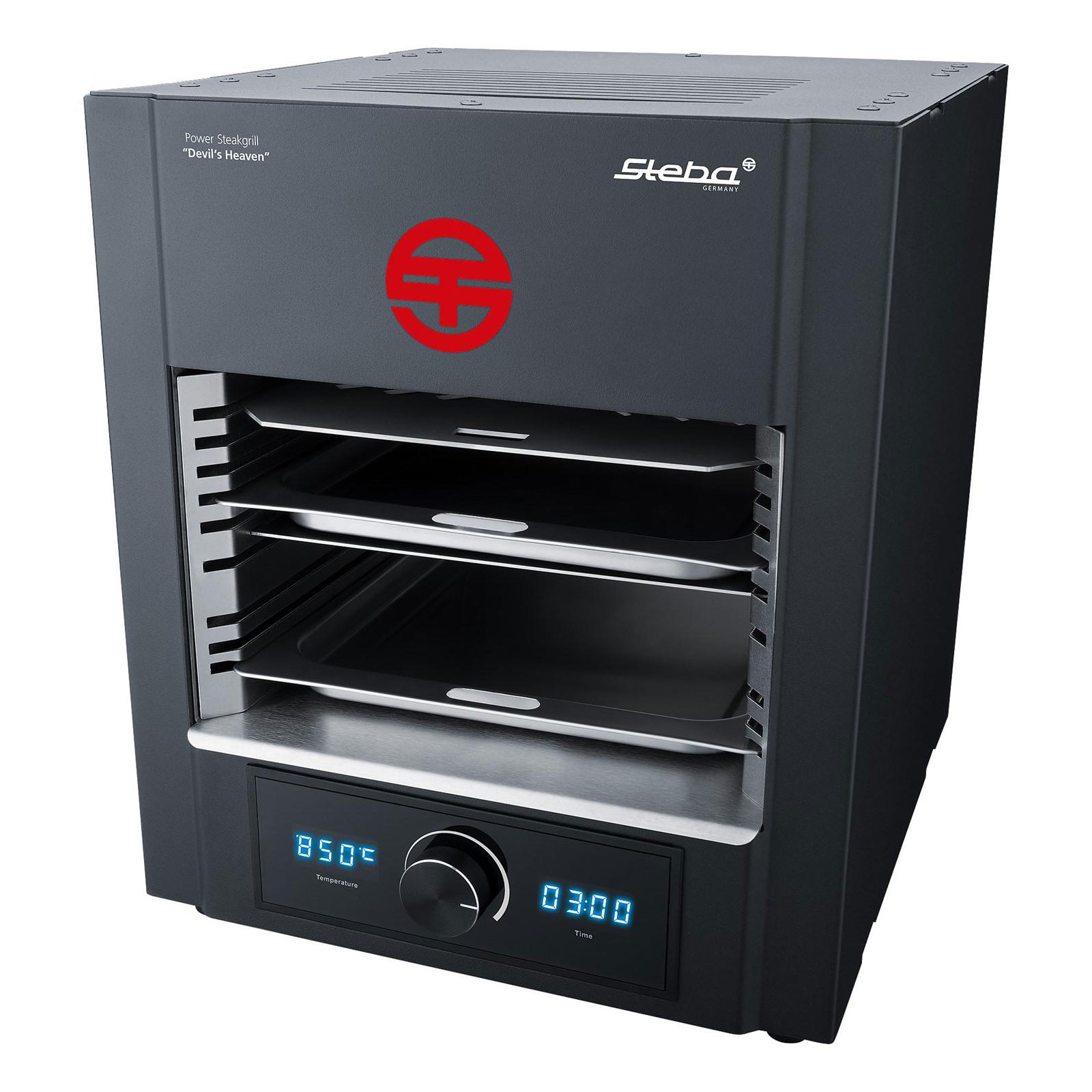 Steba PS M2000 DEVIL'S HEAVEN Steakgrill Schwarz Steba PS M2000 DEVIL'S HEAVEN Steakgrill Schwarz