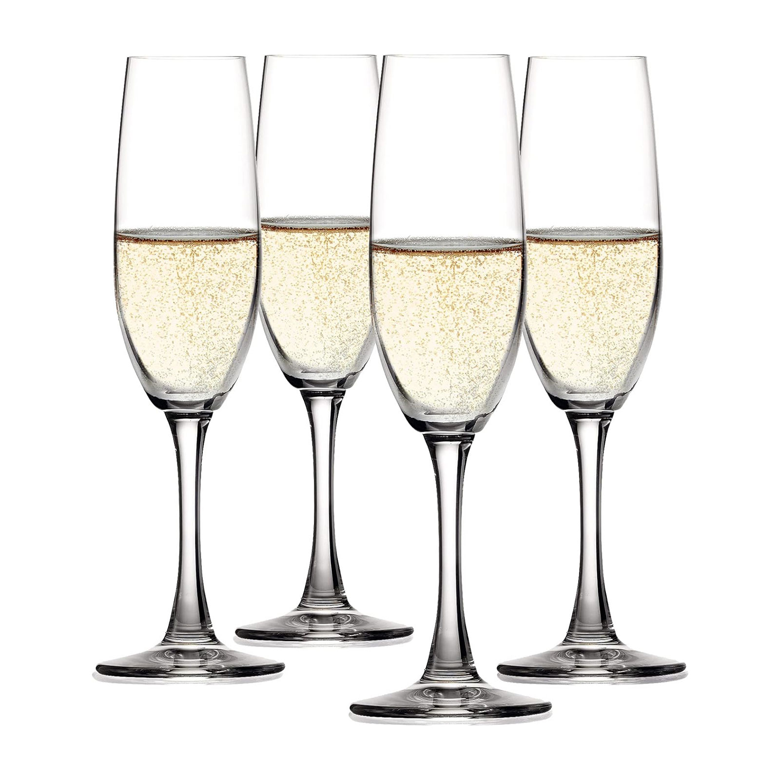 Spiegelau  4-tlg. Champagnerflöten-Set, Kristallglas, 240 ml, Style, 4670187