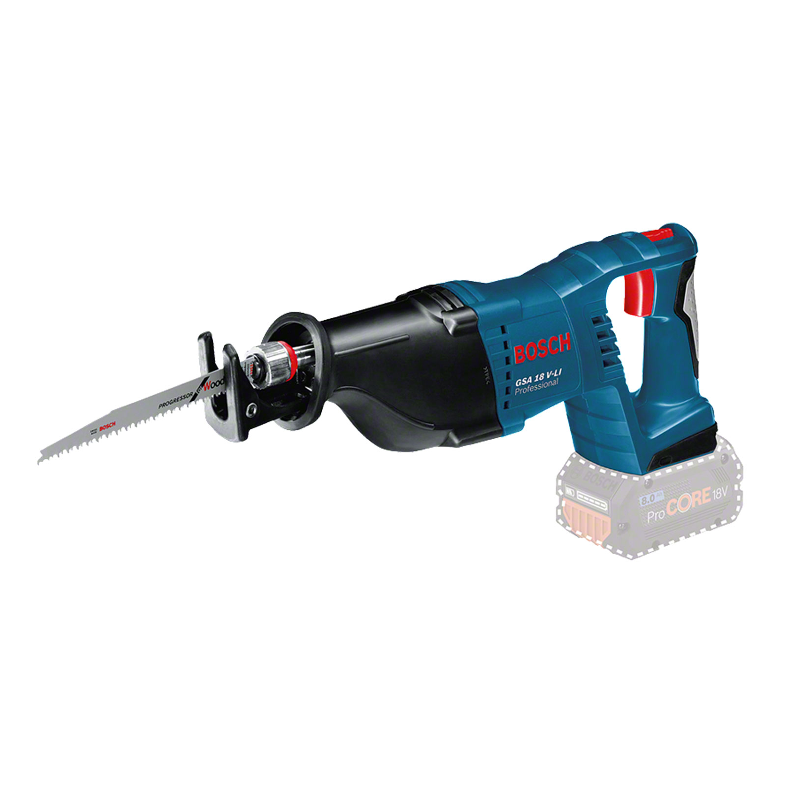 Bosch Professional GSA 18 V-LI Saebelsaege (Akku)