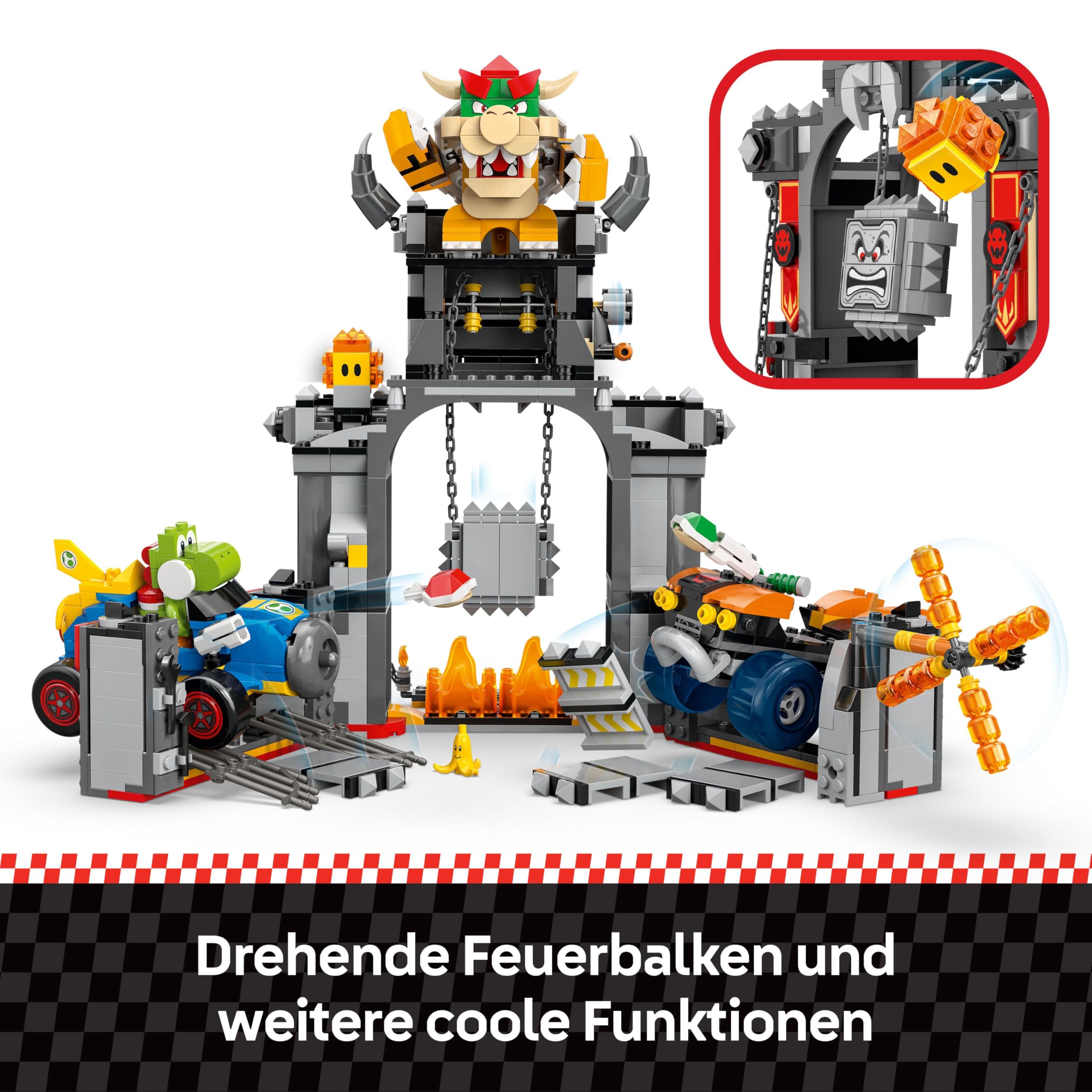 LEGO Super Mario: Mario Kart - Bowsers Schloss 72039
