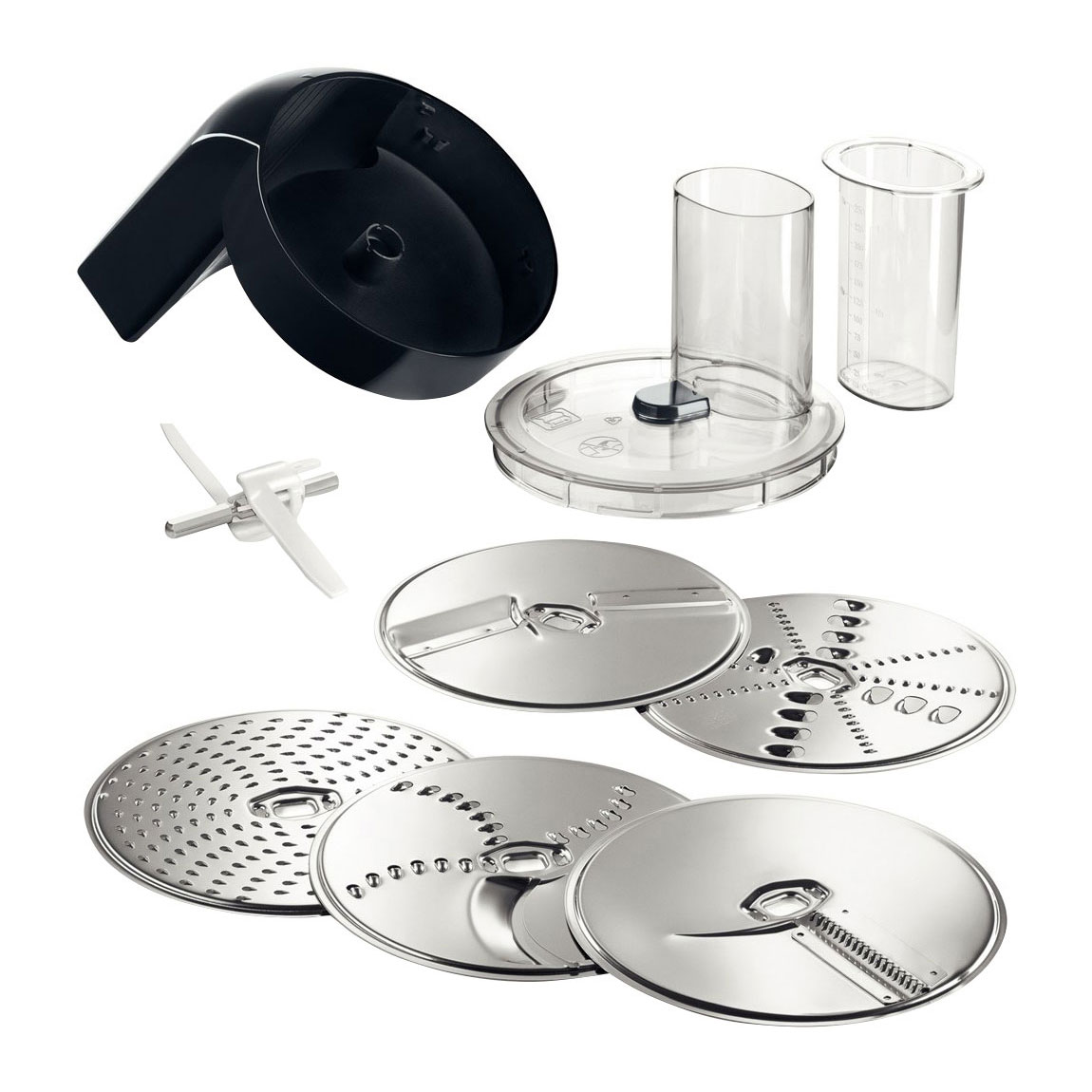 Bosch Küchenmaschinen Zubehör Set MUZ9CC1 + MUZ9SC1 + MUZ9PS1 +MUZXLVL1 