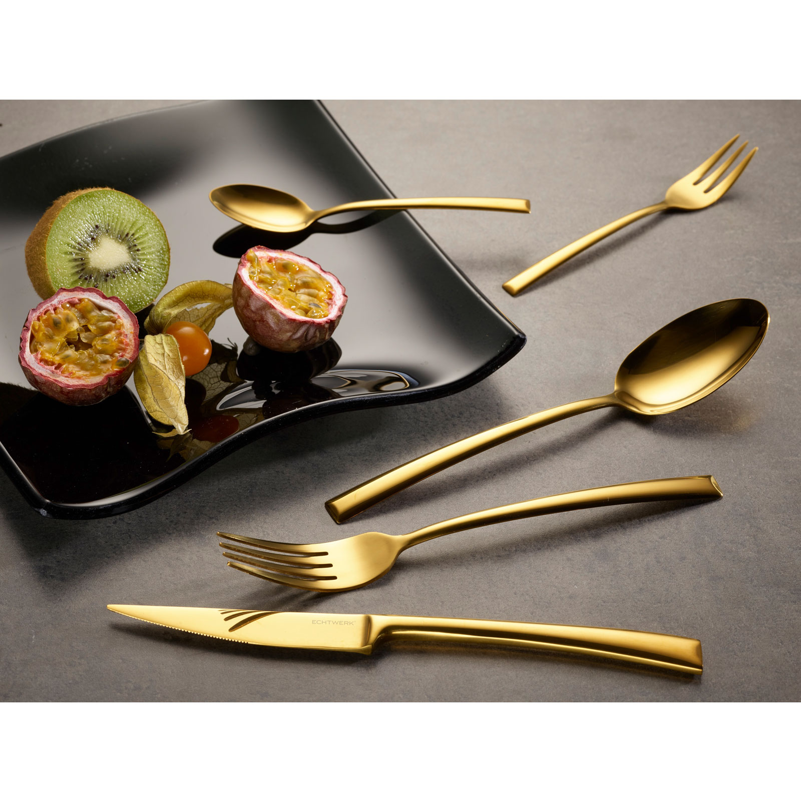 Echtwerk Tafelbesteck "AVELINO" 30 tlg. - Shiny Edition Besteck-Set