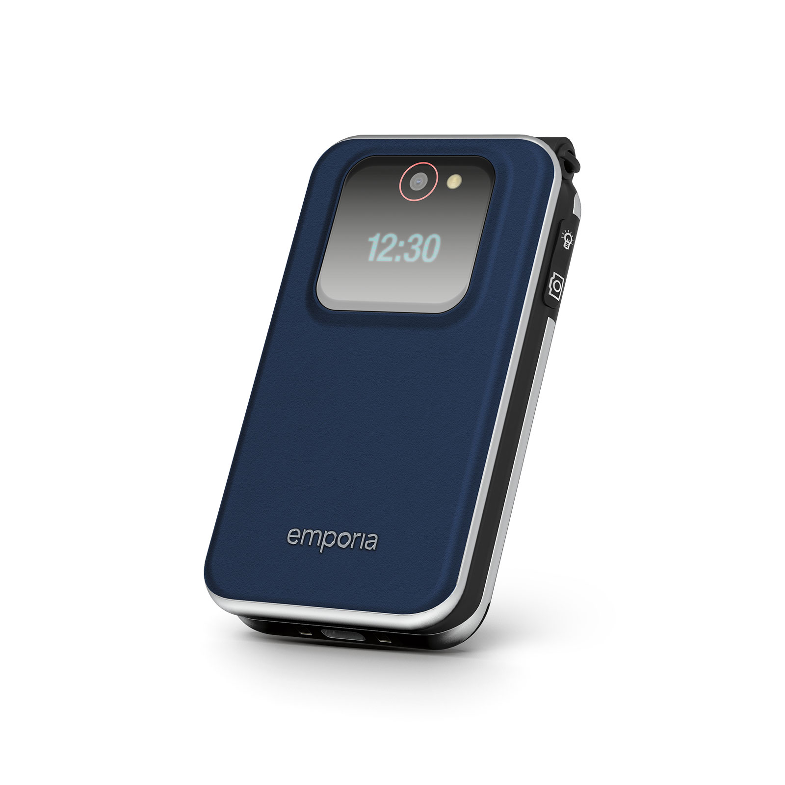 Emporia JOY 4G/LTE Black - Modell 2025 Handy (Seniorenhandy, Klapp)