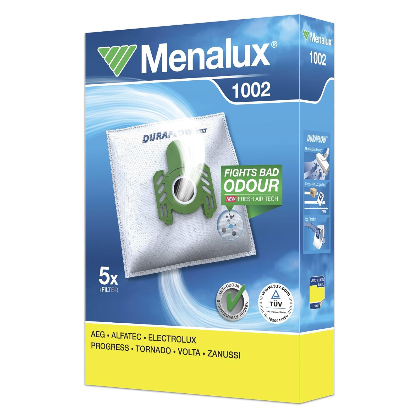 Menalux 1002 Staubsaugerbeutel Menalux 1002 Staubsaugerbeutel