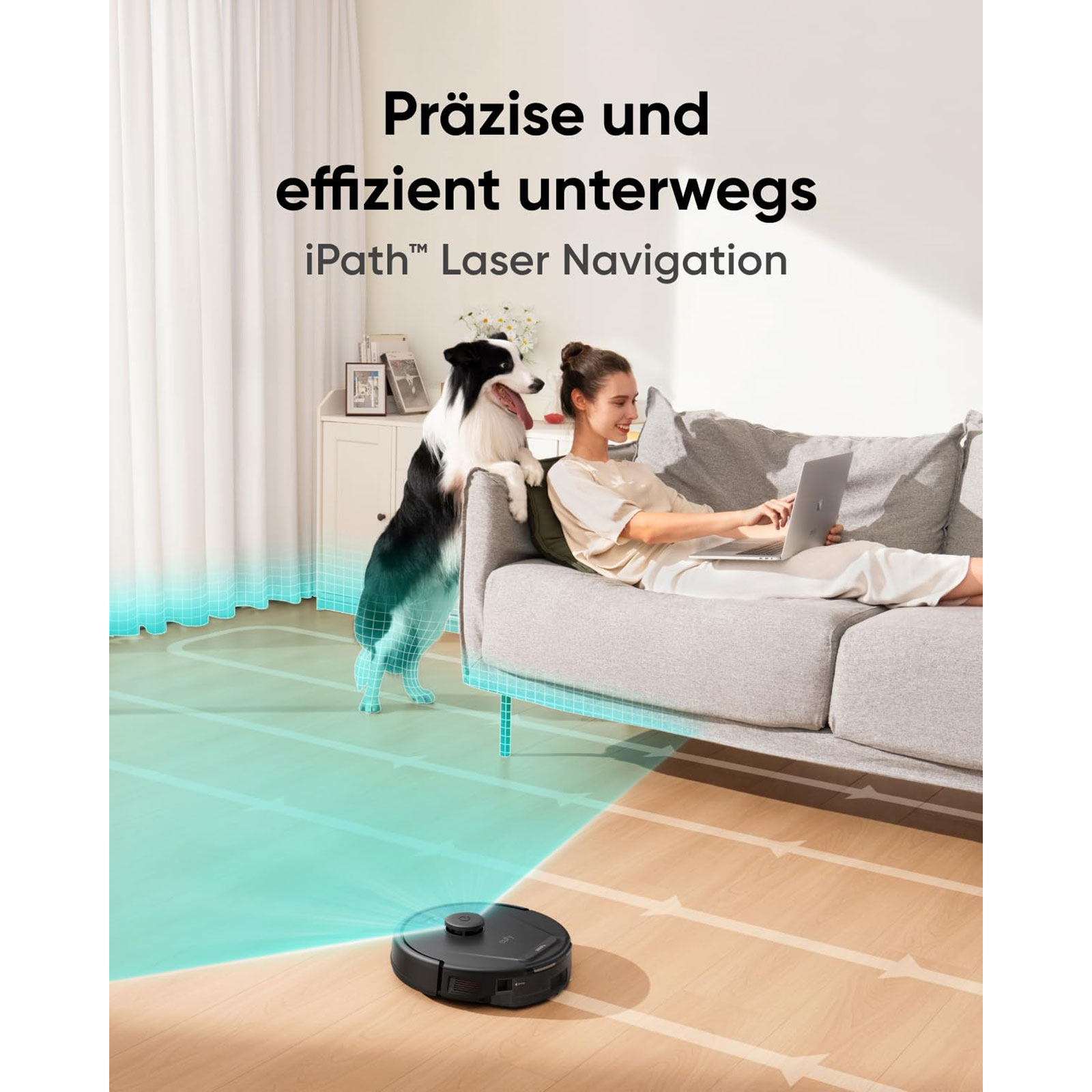 Eufy L60 Hybrid SES Saugroboter mit Wischfunktion