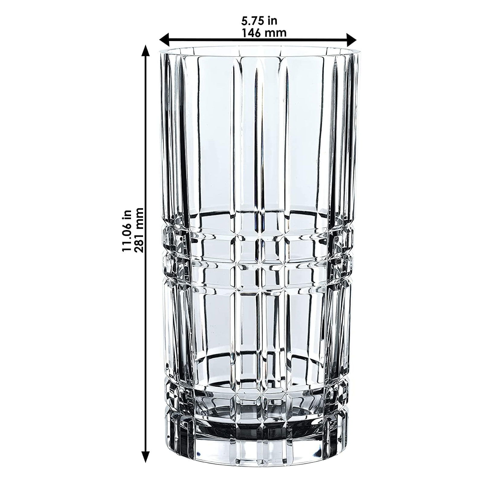 Nachtmann Square Vase 28 cm 0097782-0