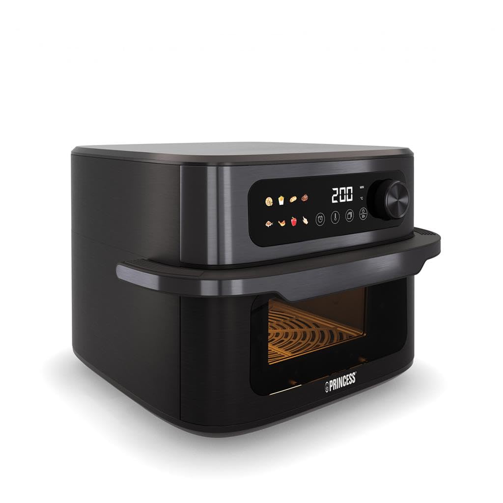 Princess Luftfritteuse 182480 MAXI CRISP, 10 L, 1800 W, Schwarz