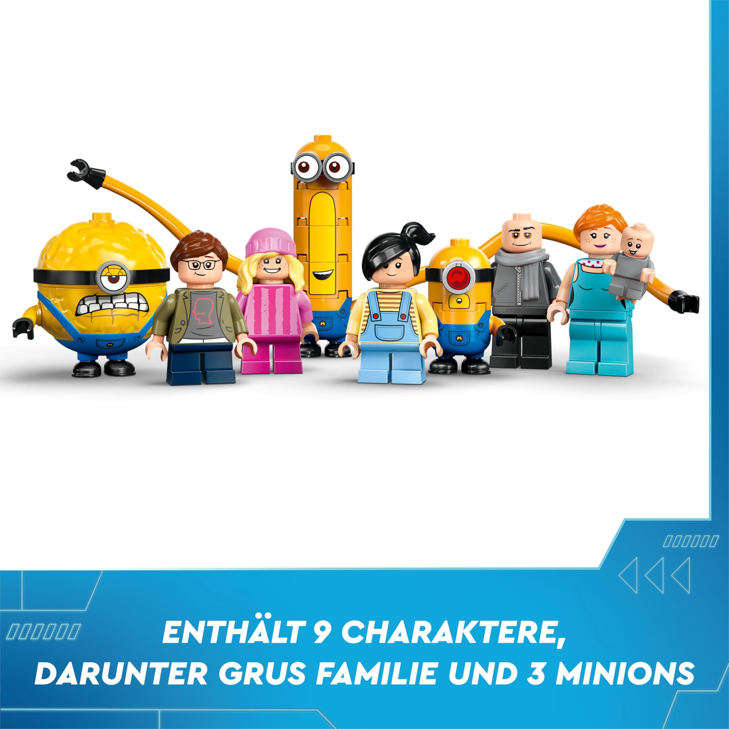 LEGO Ich – Einfach unverbesserlich 4 Familienvilla von Gru und den Minions 75583