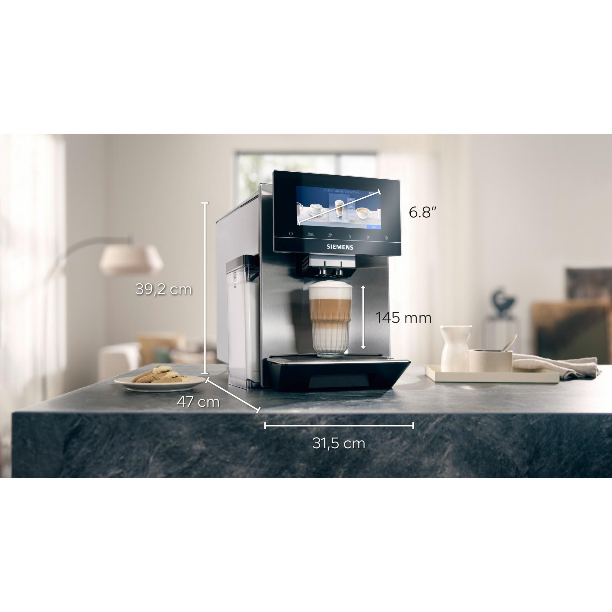 Siemens TQ905D03 Kaffeevollautomat, EQ900, Edelstahl