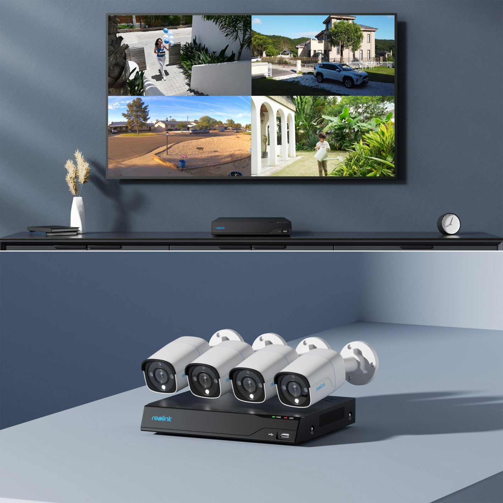 Reolink NVS8-8MB4 - PoE /NVR-SET