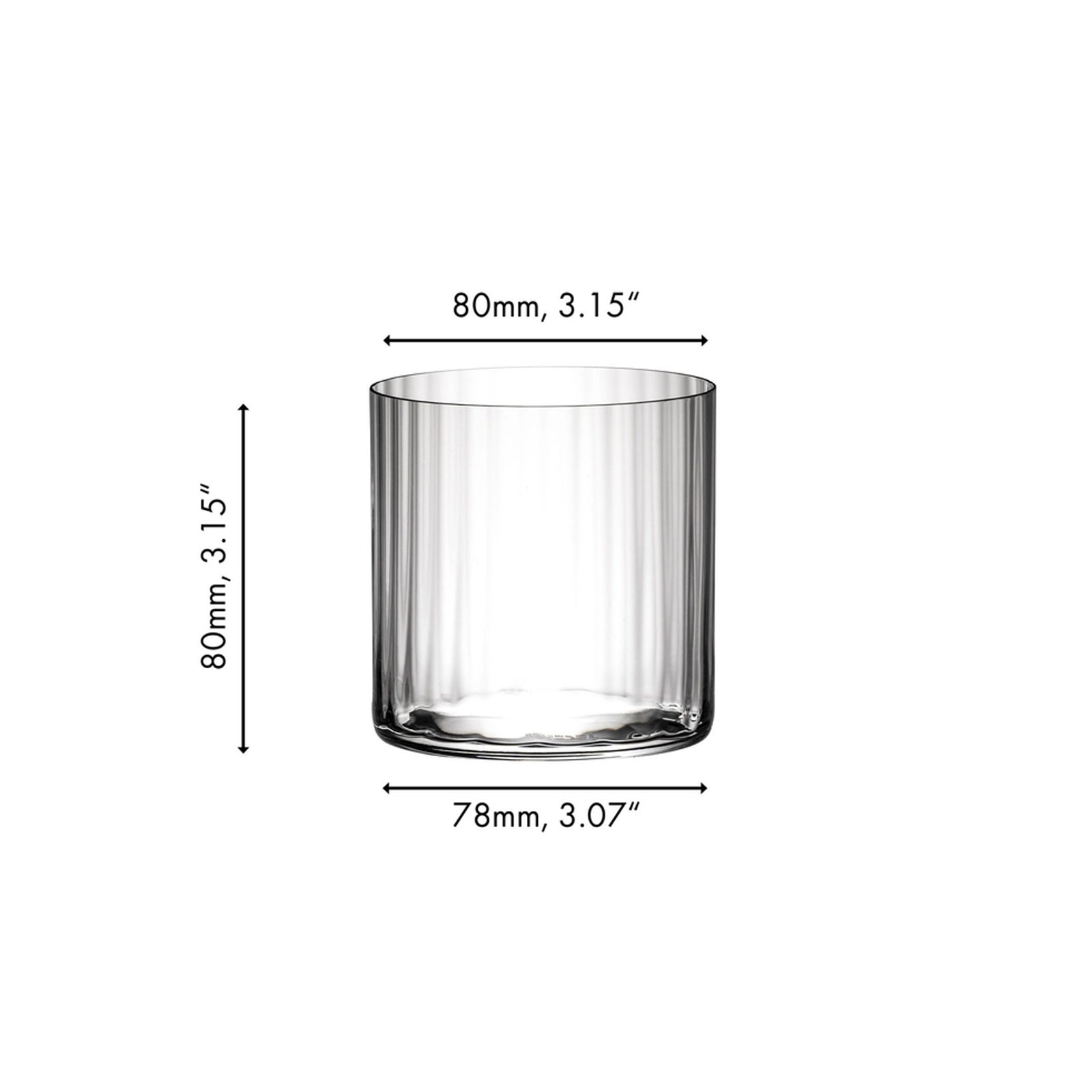 Riedel 0414/22 Wasserglas Allroundglas H2O OPTIC Set 2-teilig