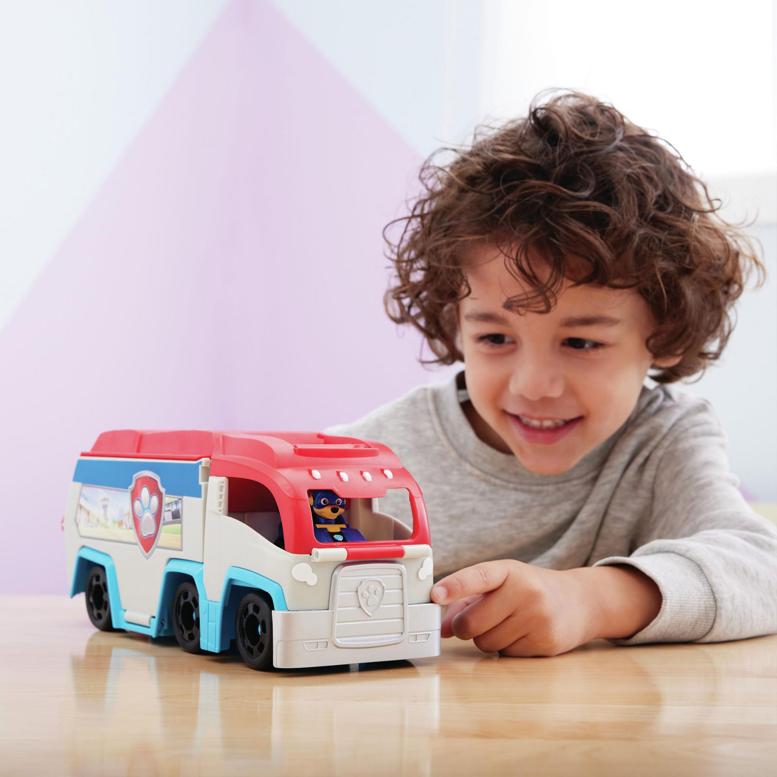 Paw Patrol Der Mighty Kinofilm, Pup Squad Patroller Teamfahrzeug mit Chase-Spielzeugauto Spielzeugauto Paw Patrol Der Mighty Kinofilm, Pup Squad Patroller Teamfahrzeug mit Chase-Spielzeugauto Spielzeugauto