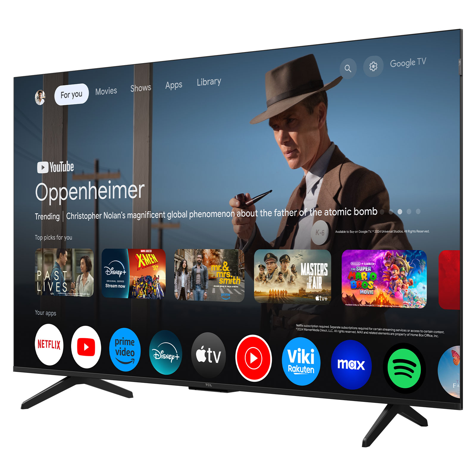 TCL 55QLED780K QLED TV
