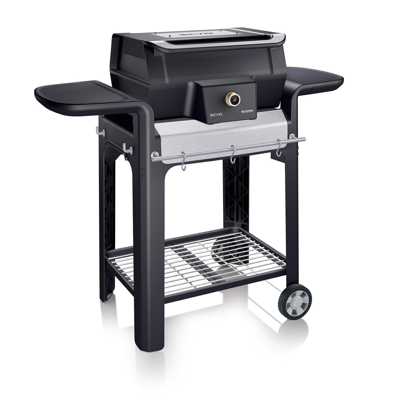 Severin PG 8107 Sevo GTS Standgrill schwarz / silber