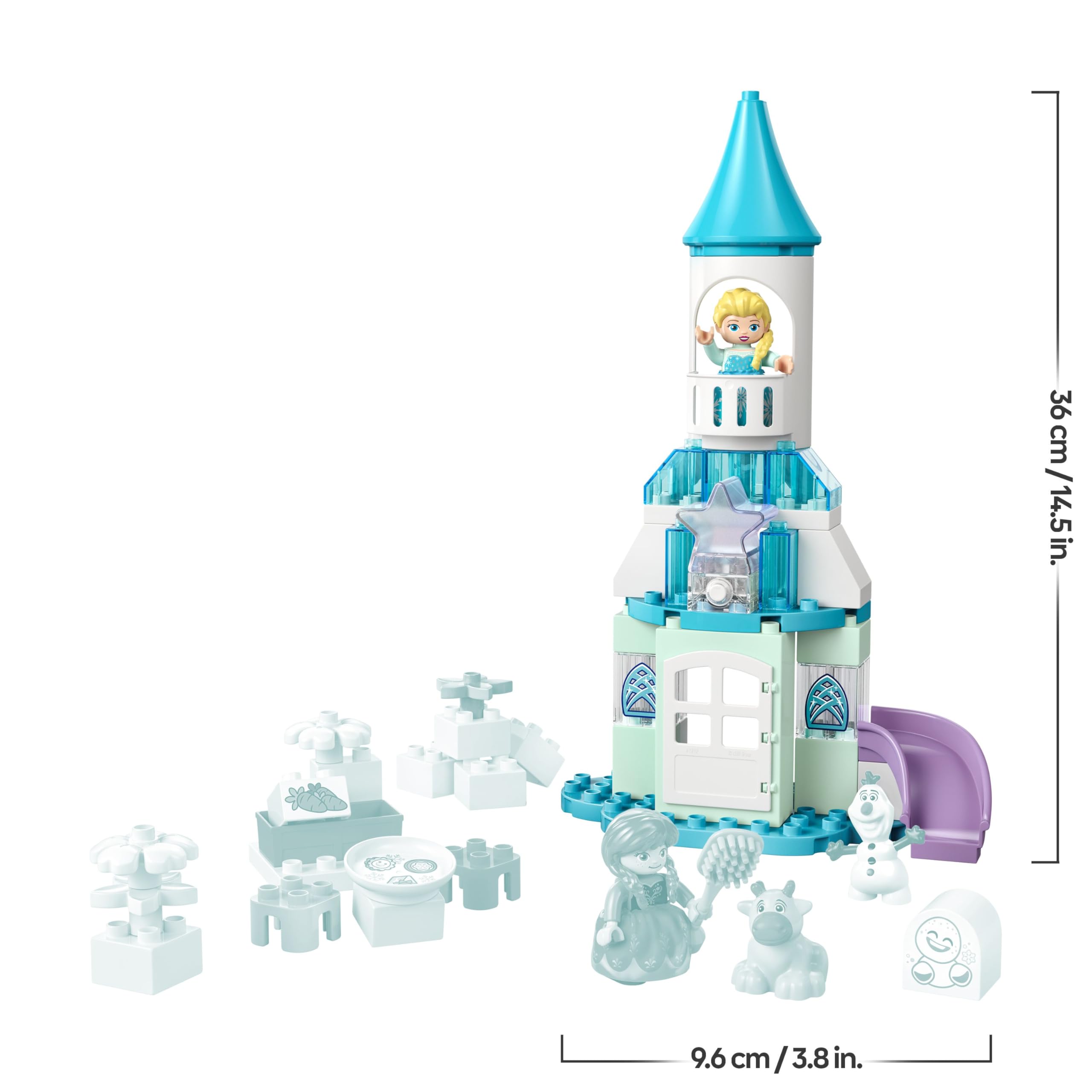 LEGO DUPLO │ Disney Annas und Elsas Party im Eispalast - Frozen Spielzeug