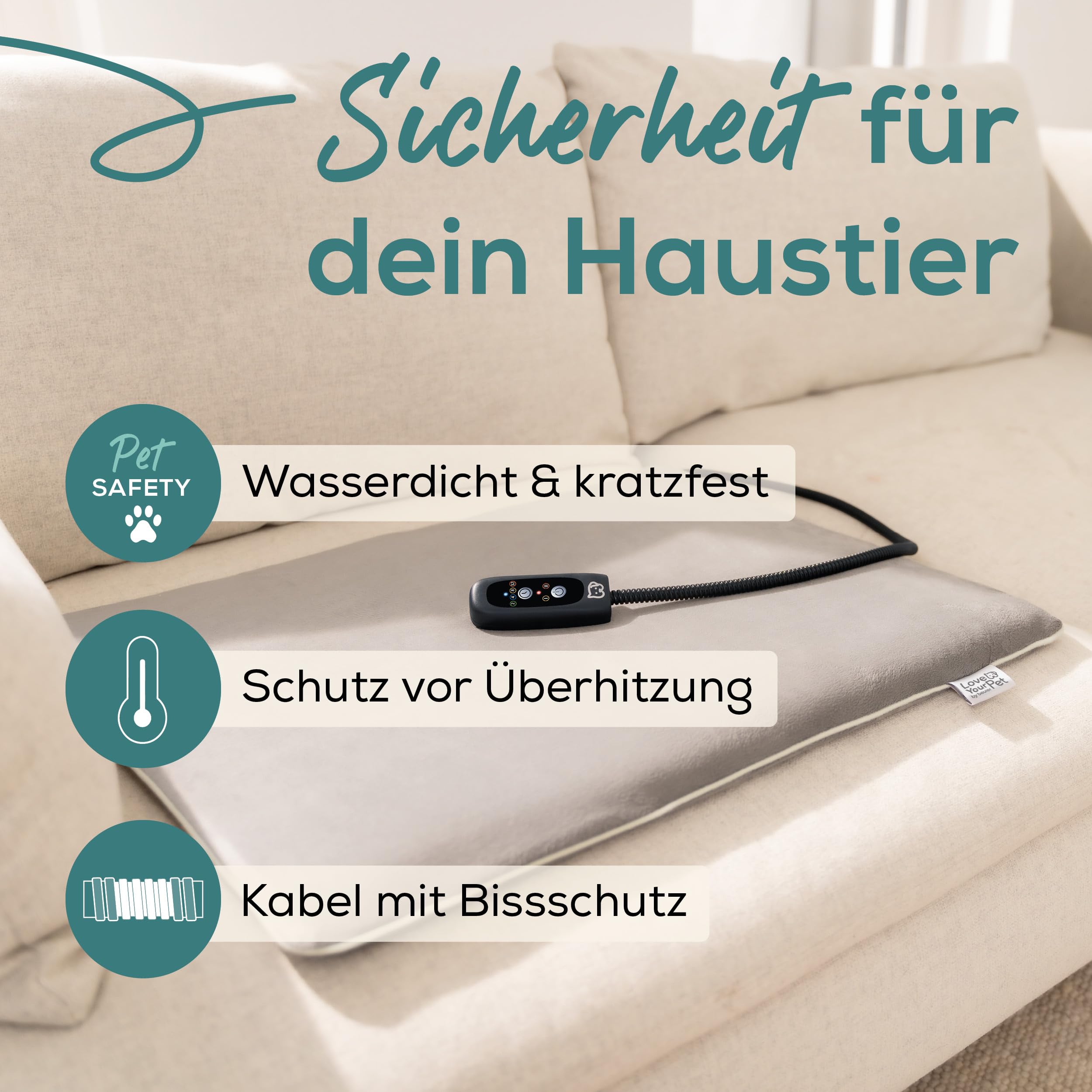 Beurer Love Your Pet Heizmatte L Sammy für Hunde und Katzen