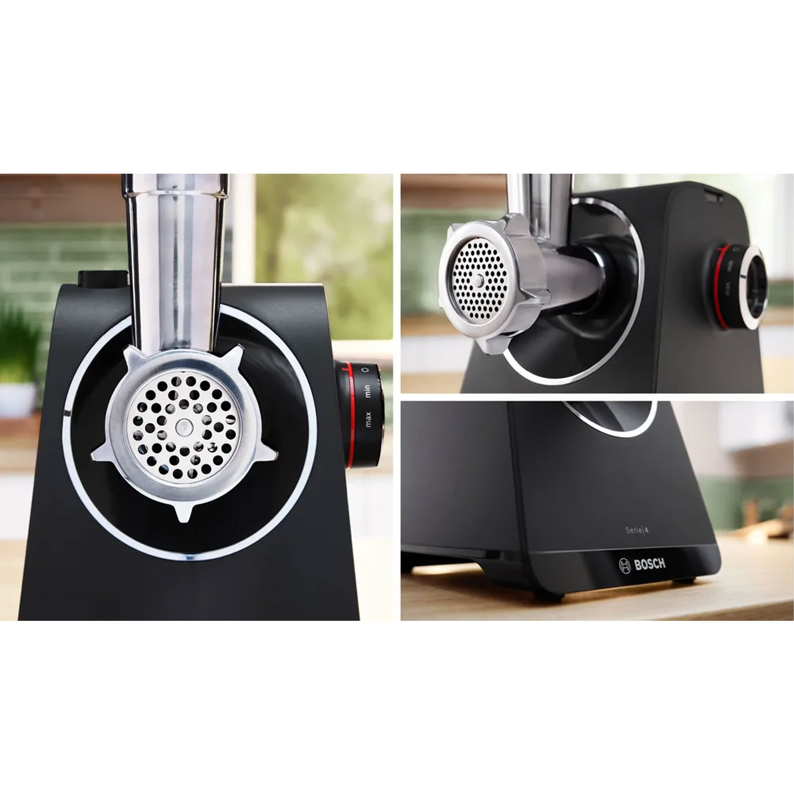 Bosch Serie 4 MFWS450B Fleischwolf 500 W Schwarz