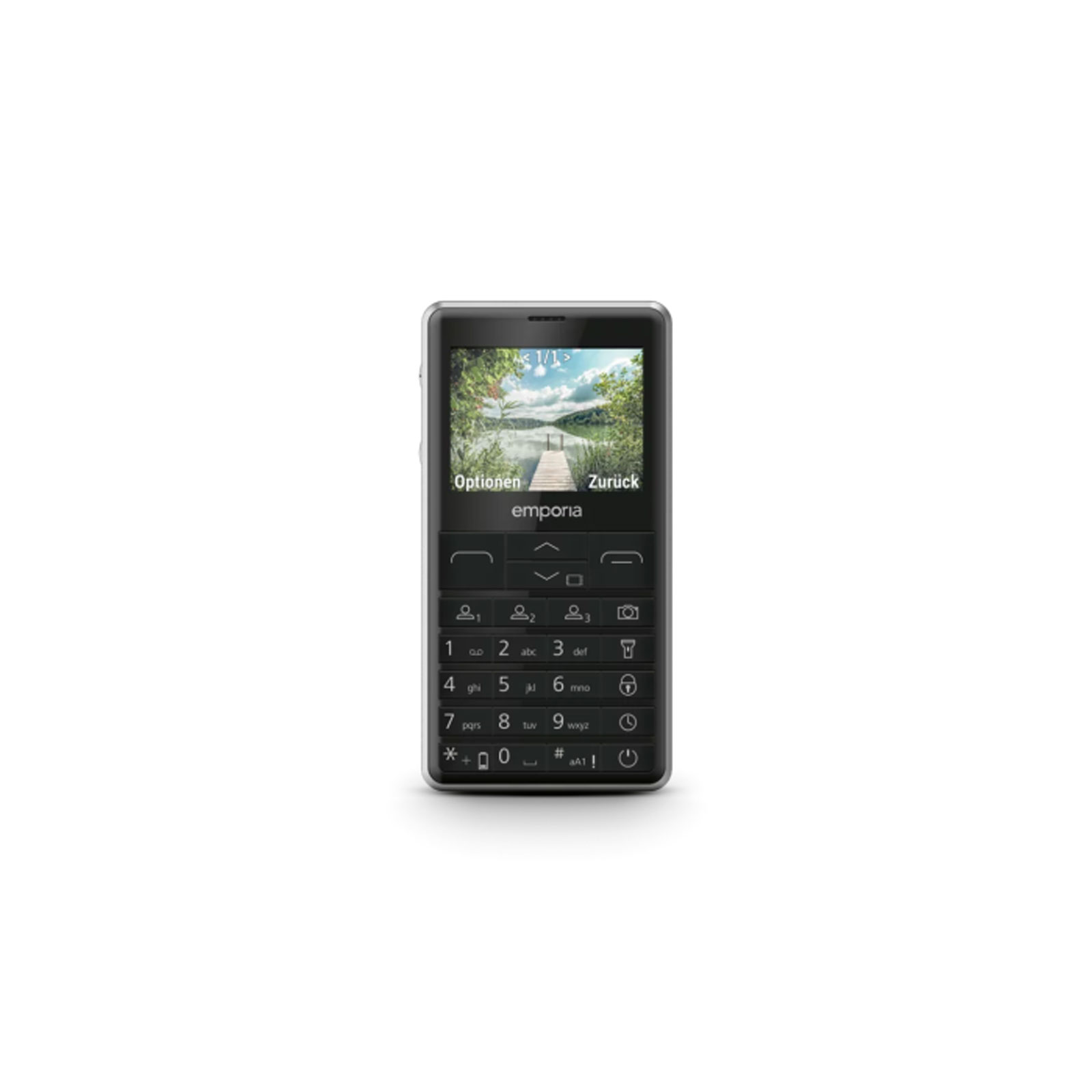 Emporia PRIME-LTE, (M76), Schwarz Handy