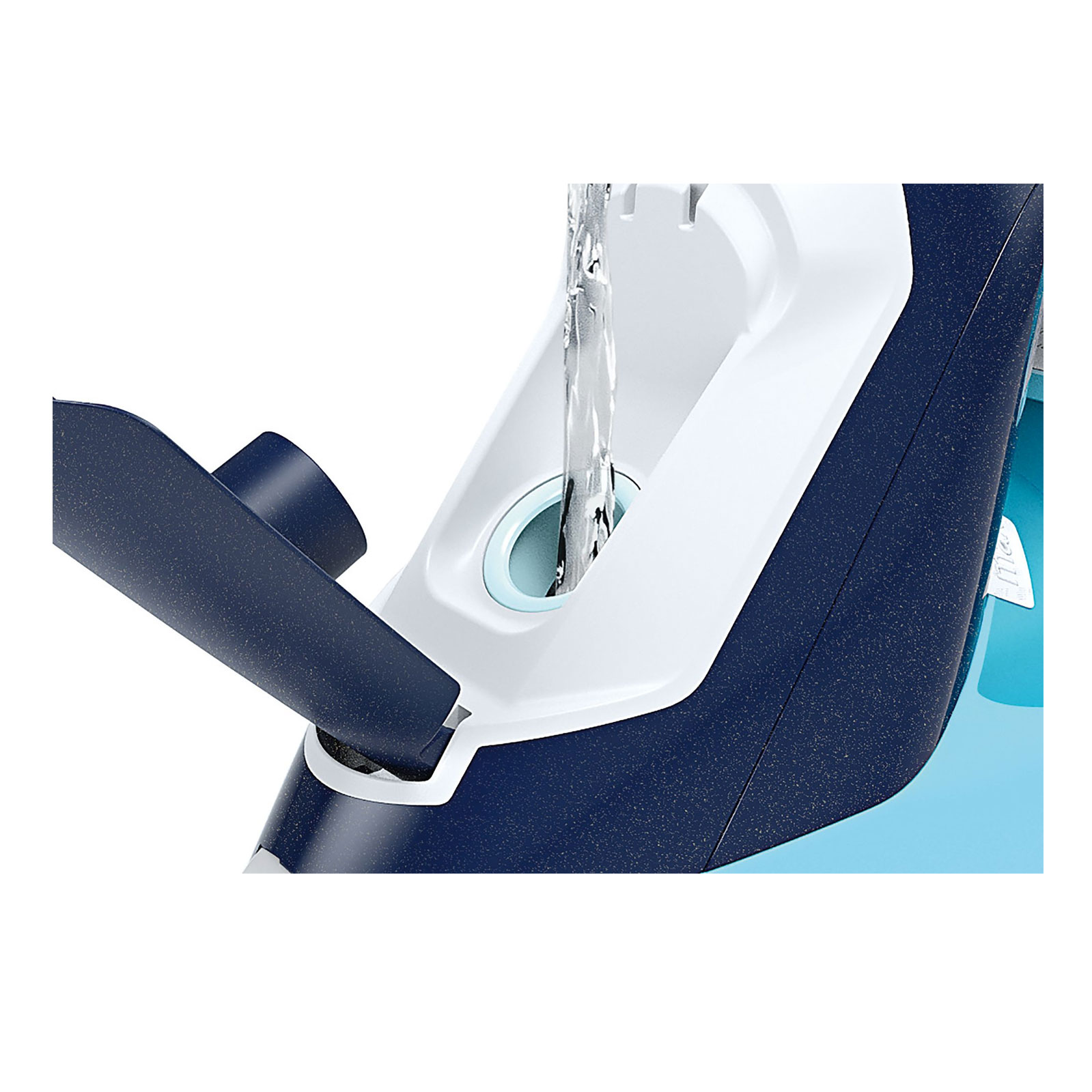 Bosch TDA753022V Dampfbügeleisen Cera-Glissée 3000 W night blue/ice blue