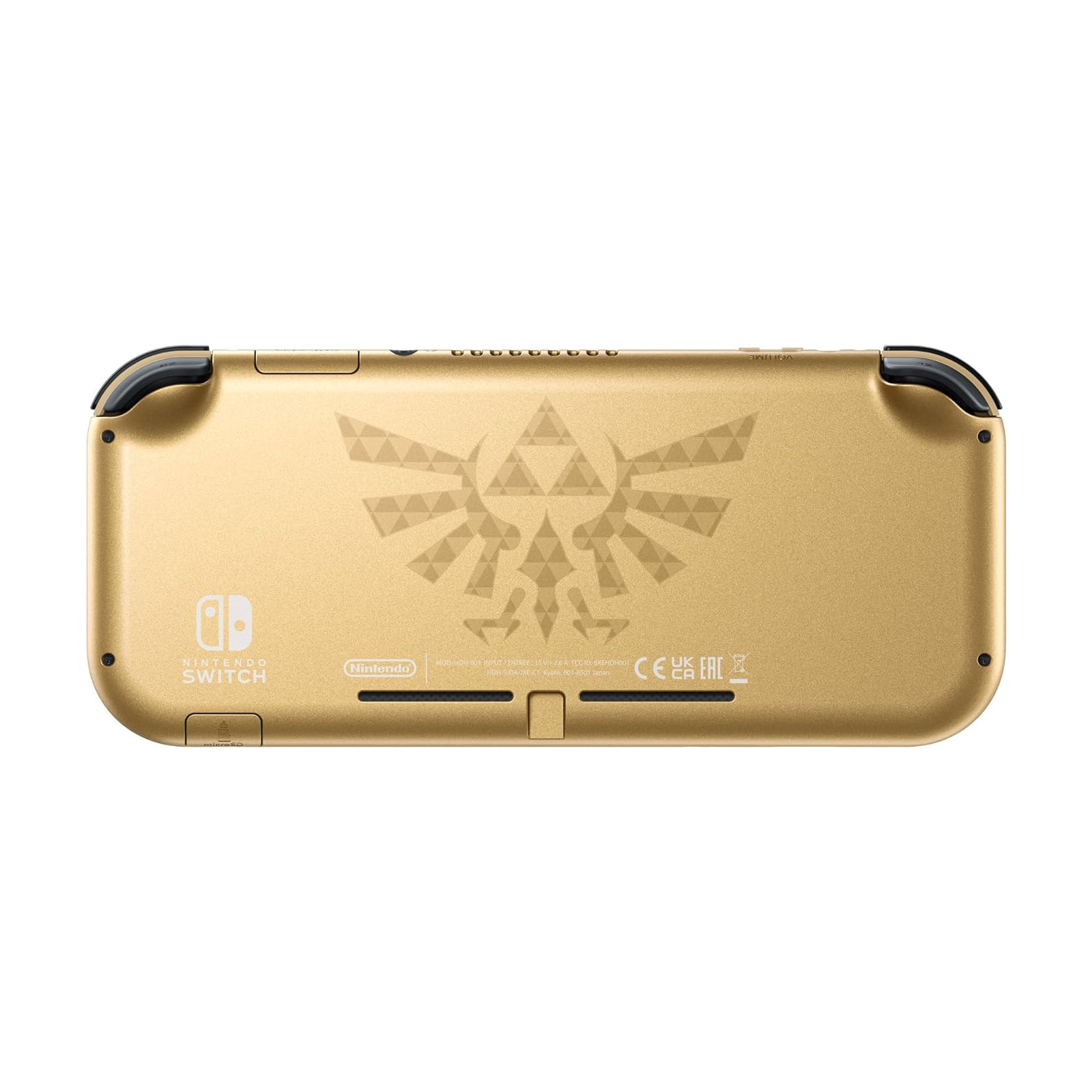 Nintendo Switch Lite - Hyrule-Edition (inkl. 12-monatigen Einzelmitgliedschaft für Nintendo Switch Online + Erweiterungspaket)