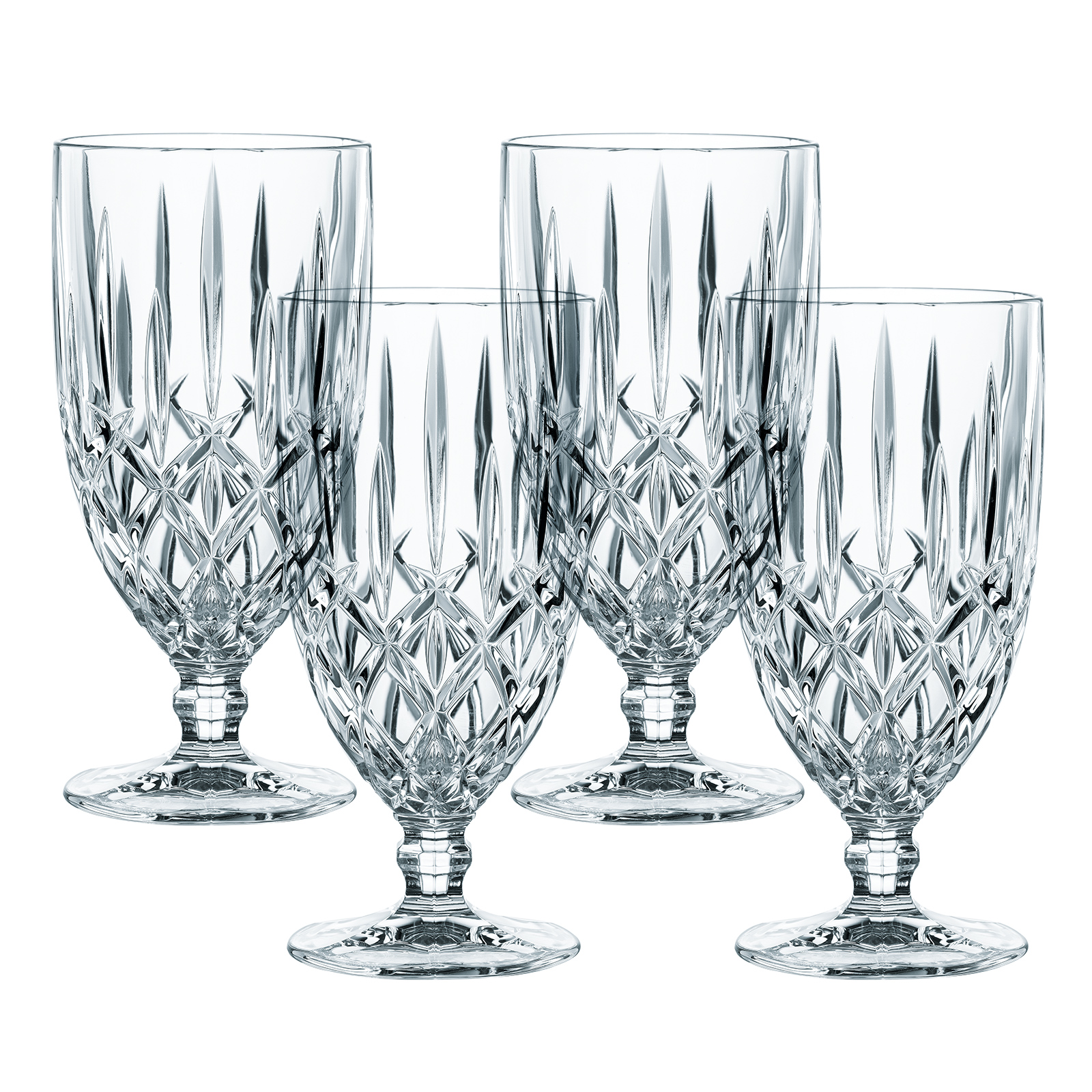 Nachtmann Noblesse Bierkelch, Bierglas, Eisteeglas, 4er-Set